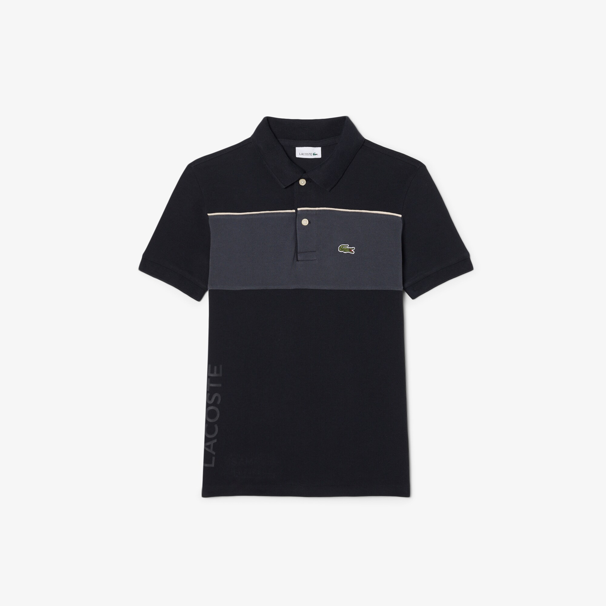 Kaos Polo Colorblock Petit Piqu&eacute; image number 3