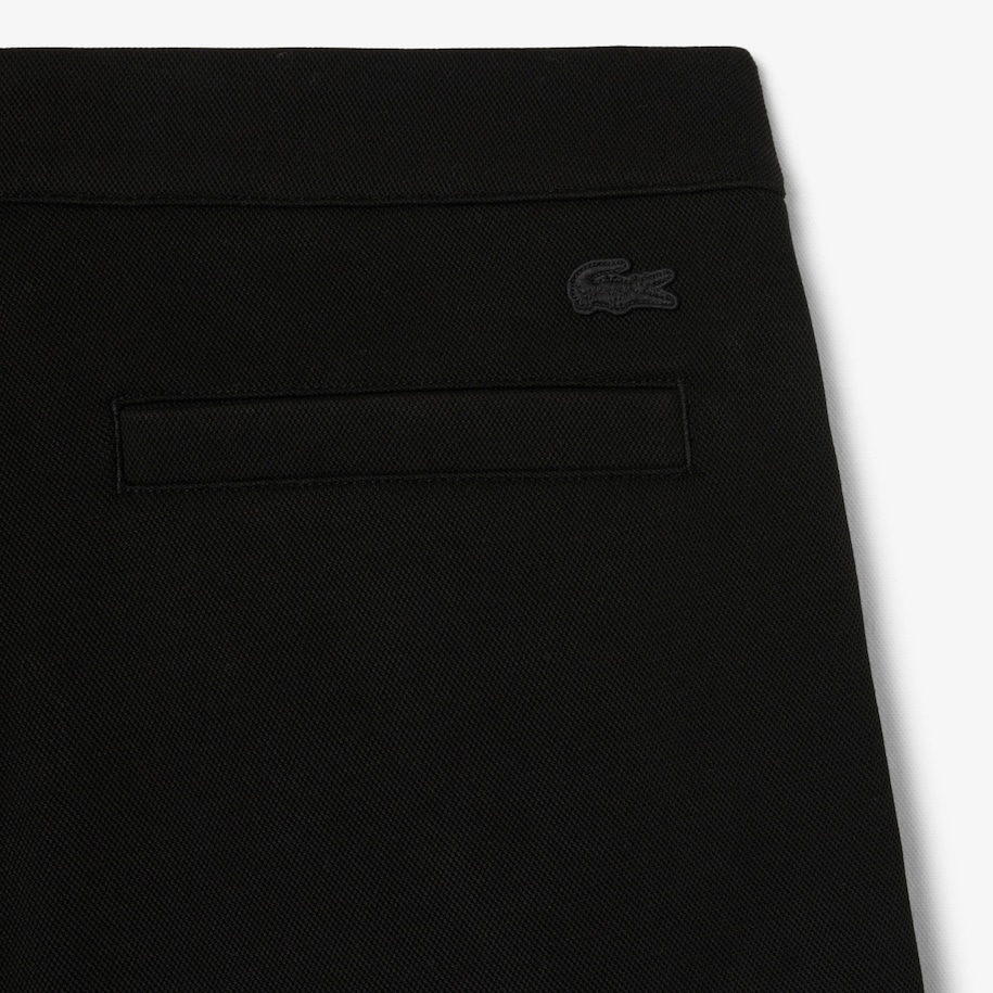 Loose Fit Piqu&eacute; Pleated Pants image number 5
