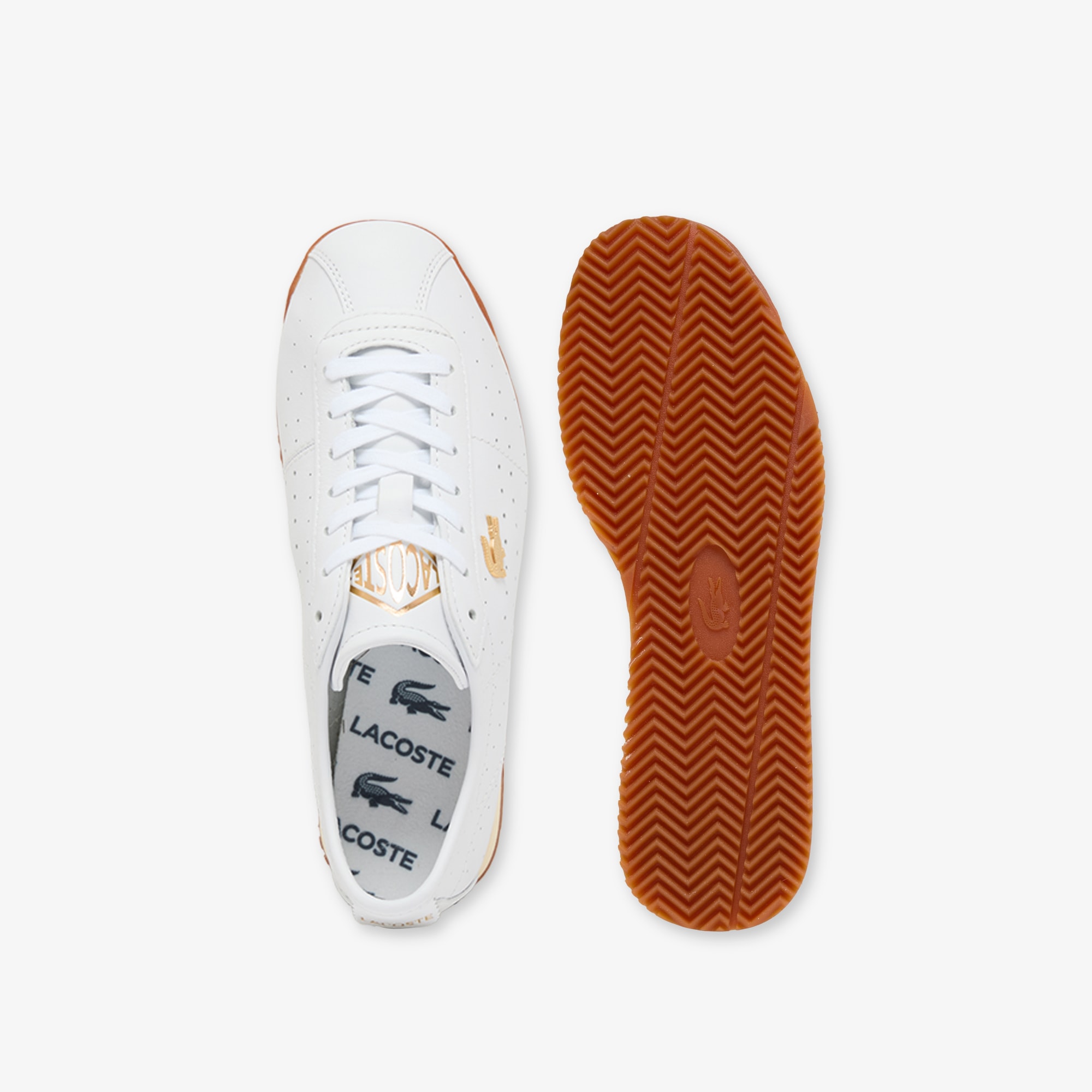 Sepatu Sneakers Club-Low Kulit Wanita image number 3