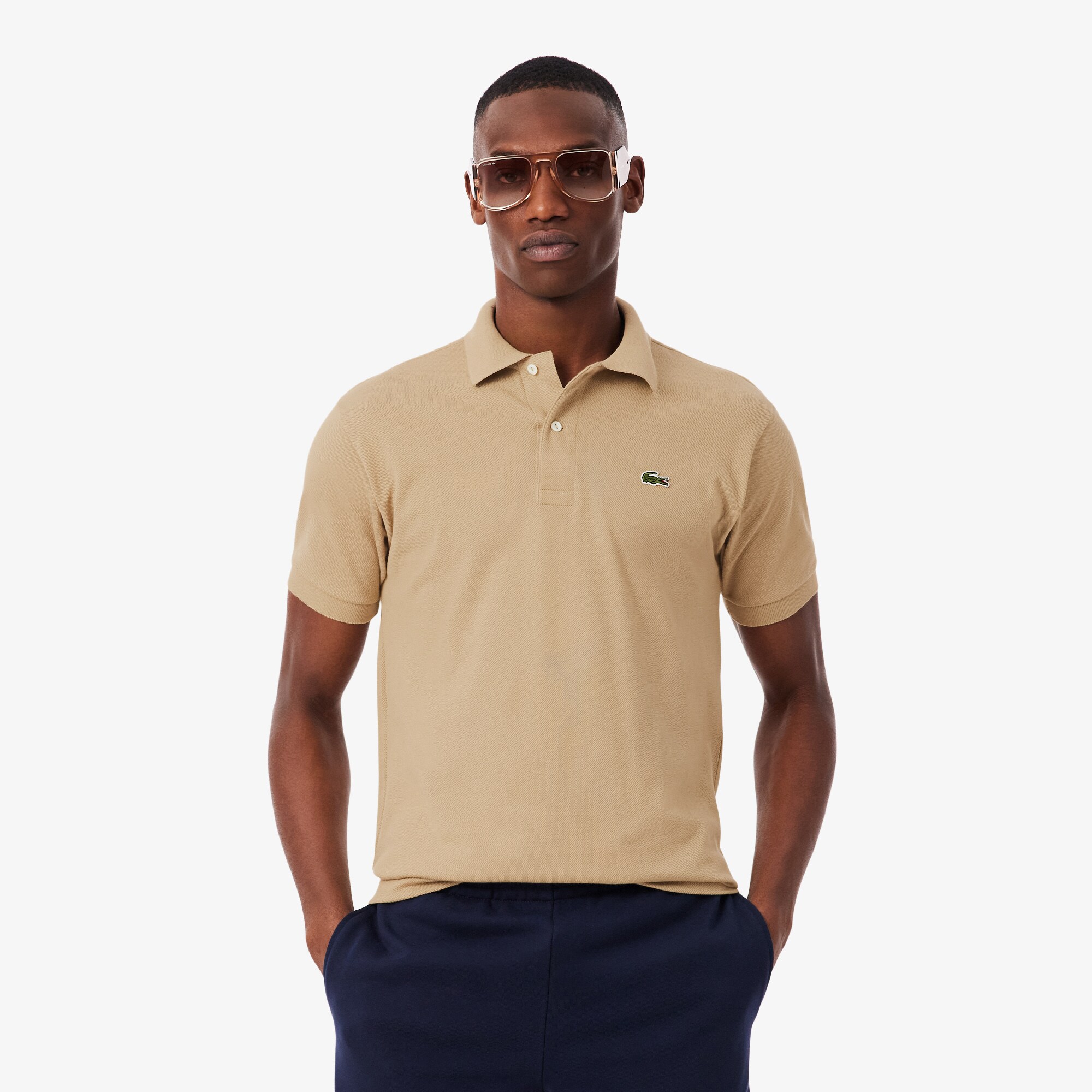Kaos polo pria lengan pendek 
