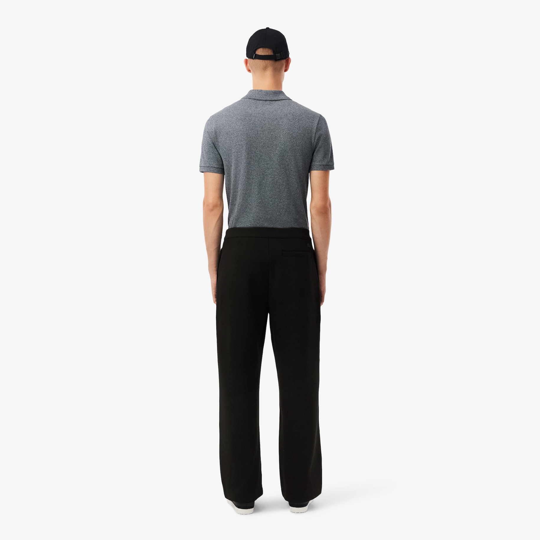 Loose Fit Piqu&eacute; Pleated Pants image number 2