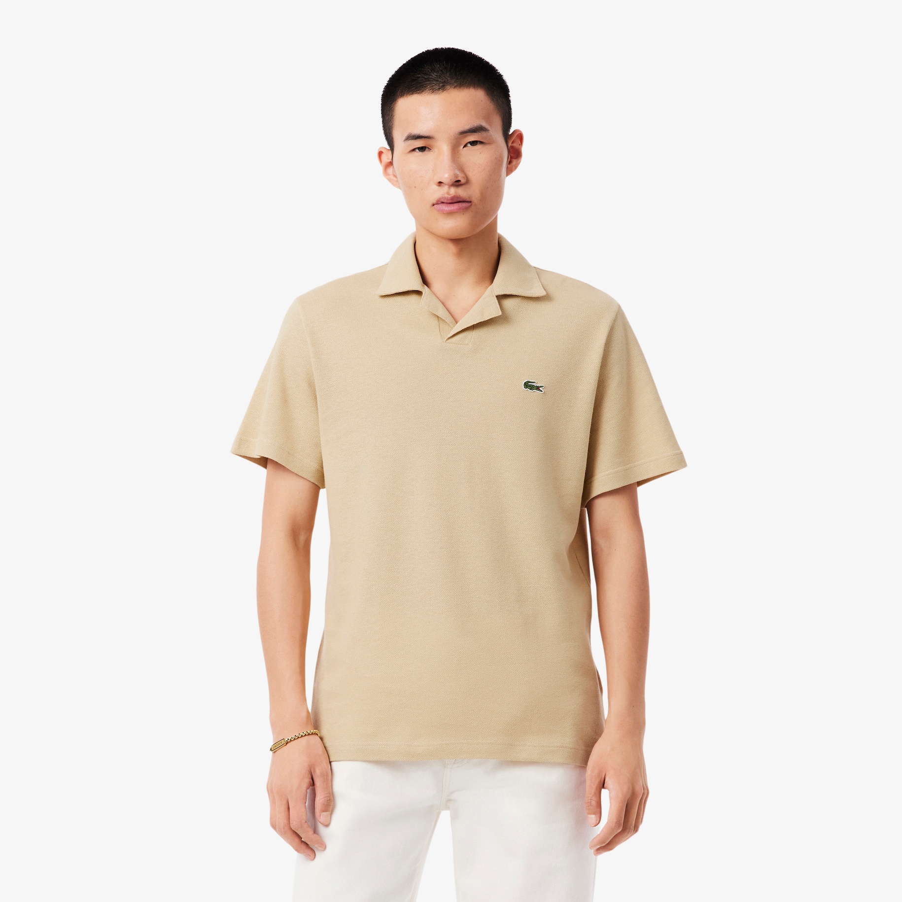 Kaos Polo Katun-Linen Classic Fit image number 0