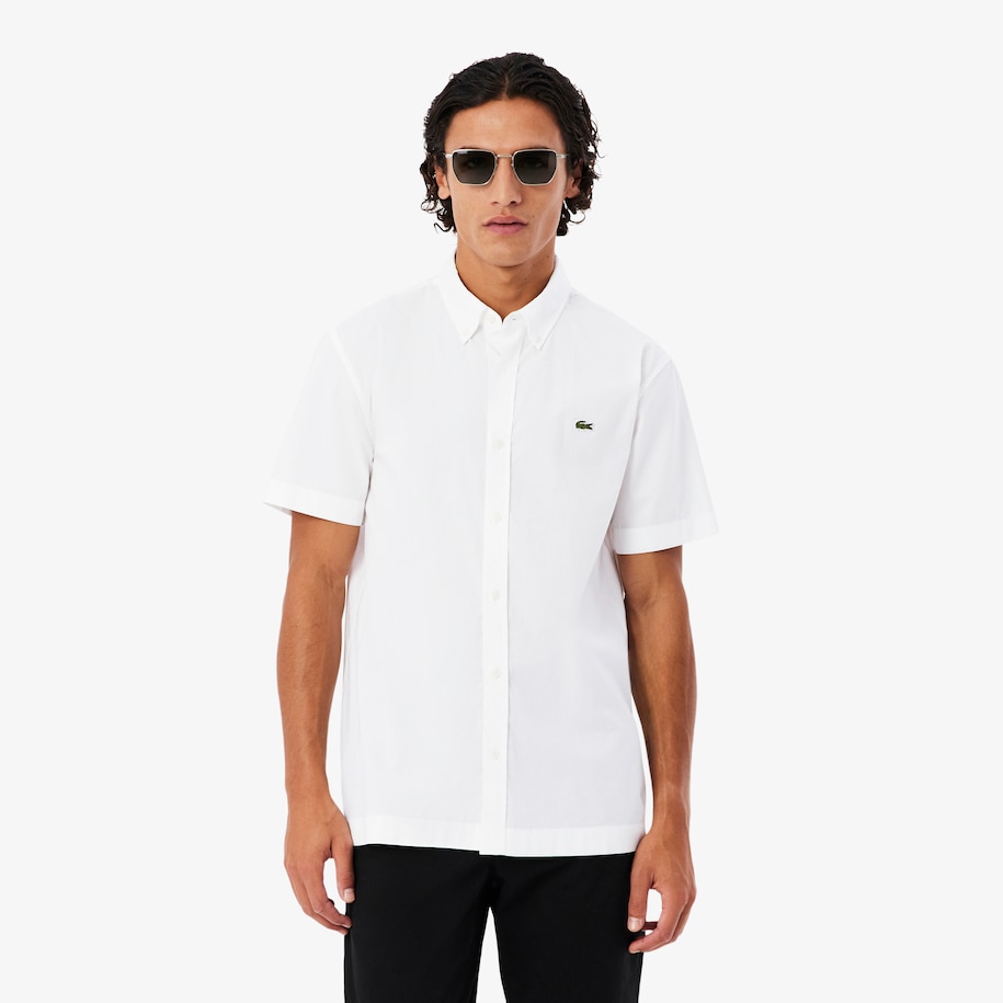 Kemeja Pria Regular Fit Poplin Lengan Pendek image number 0