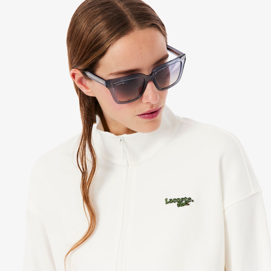 Sweatshirt Relaxed Fit Zipped Badge image number 1
