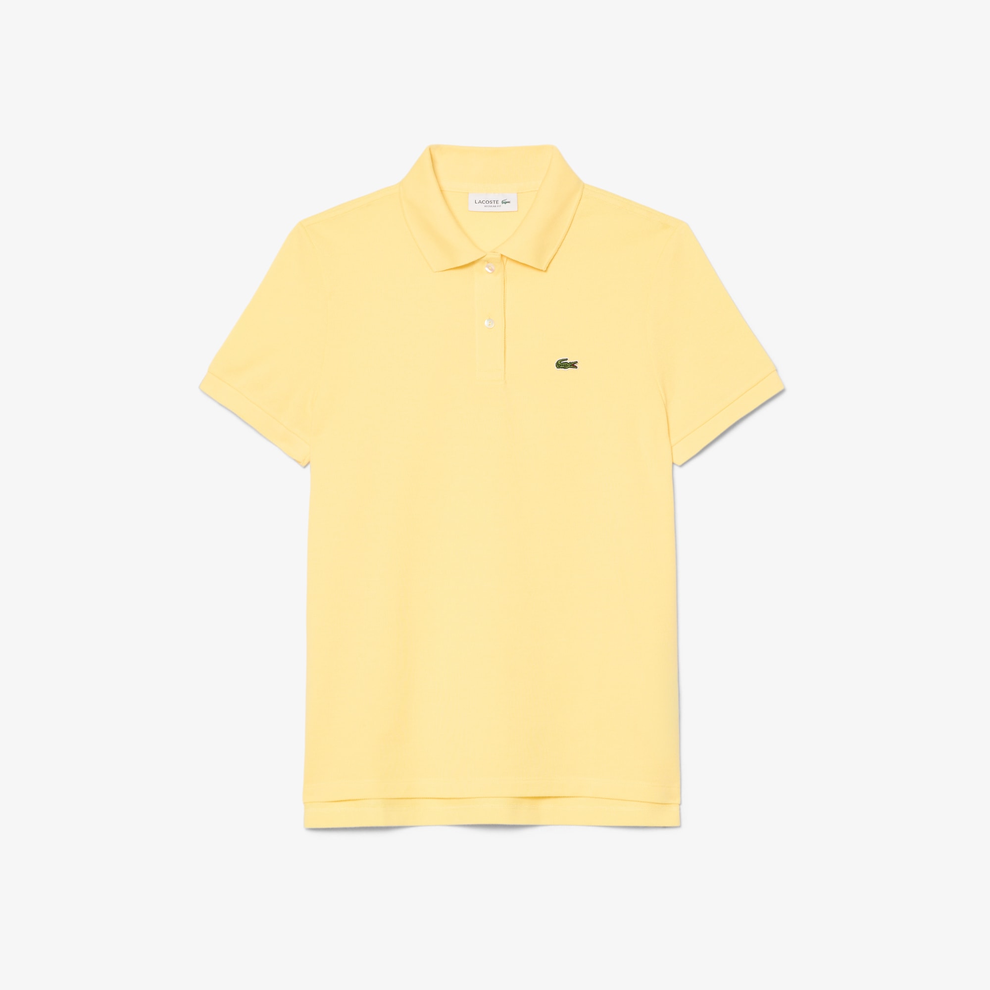 Kaos Polo Wanita Lacoste Petit Piqu&eacute; Katun Lembut Regular Fit image number 3
