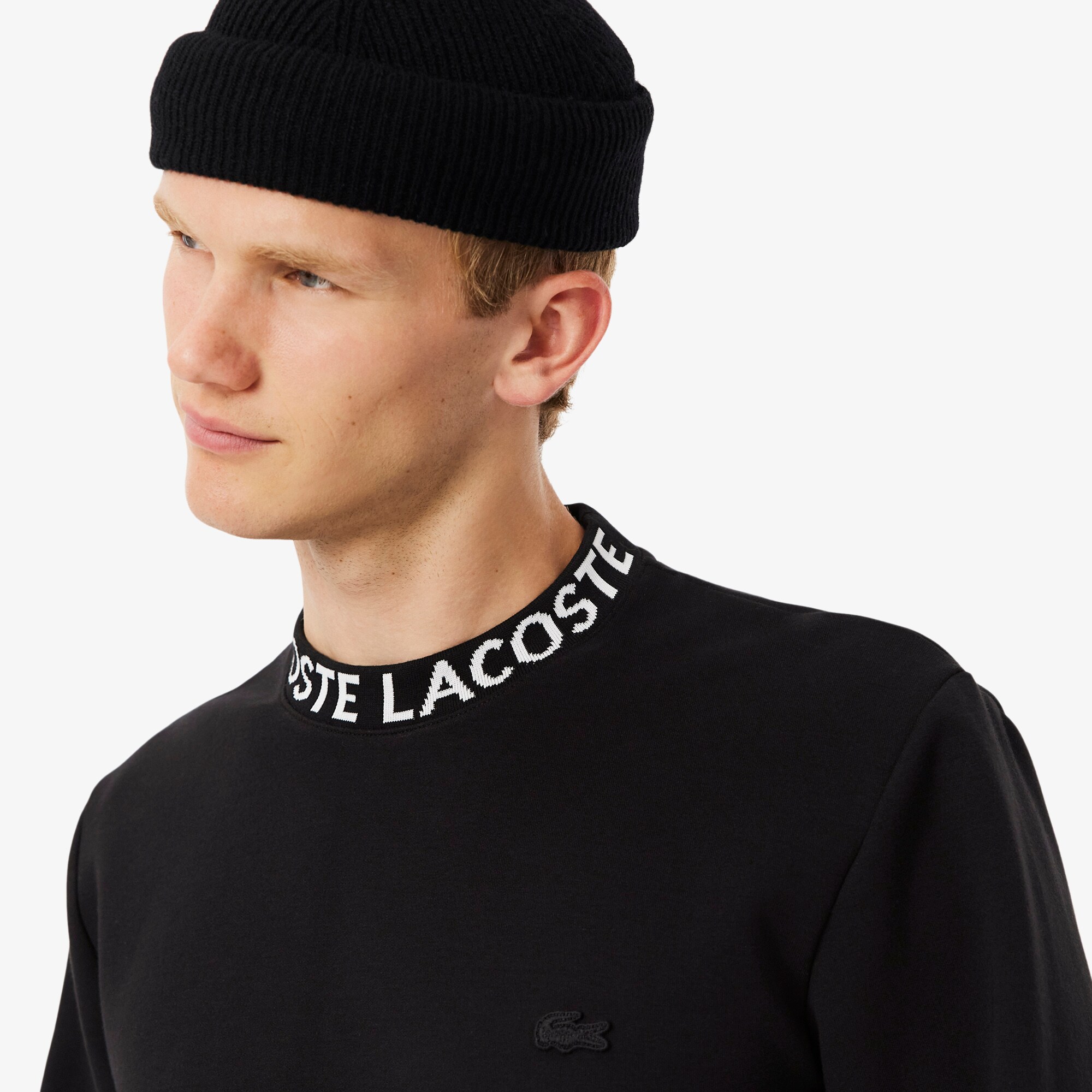 Jacquard Branded Jersey Sweatshirt image number 1