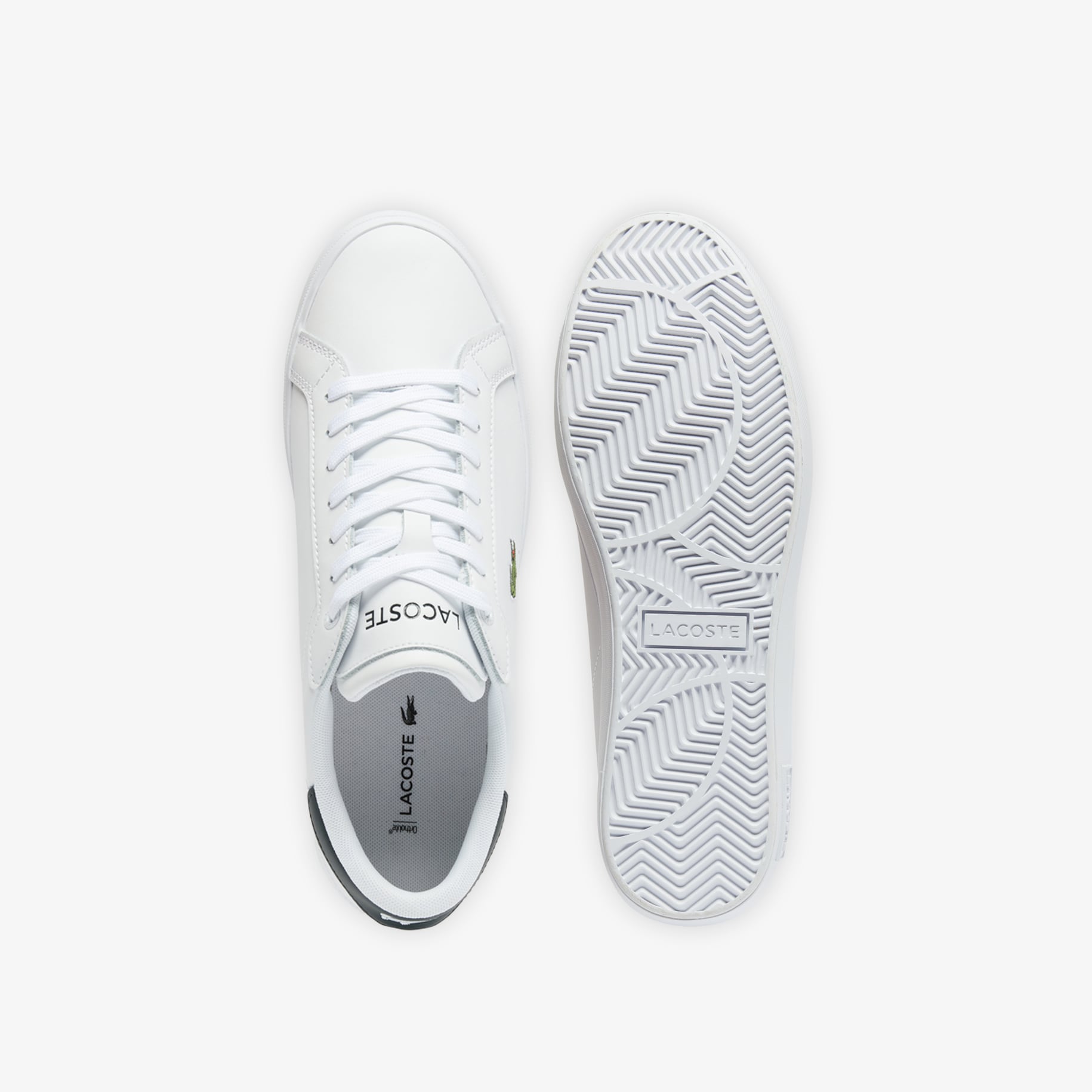 Sepatu Sneakers Powercourt Kulit Pria image number 3