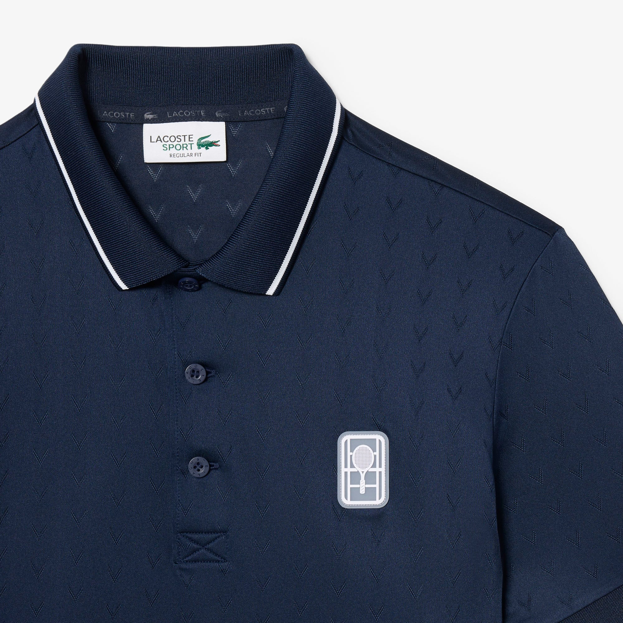 Kaos Polo Tenis Pria Heritage Ultra Dry Stretch image number 4