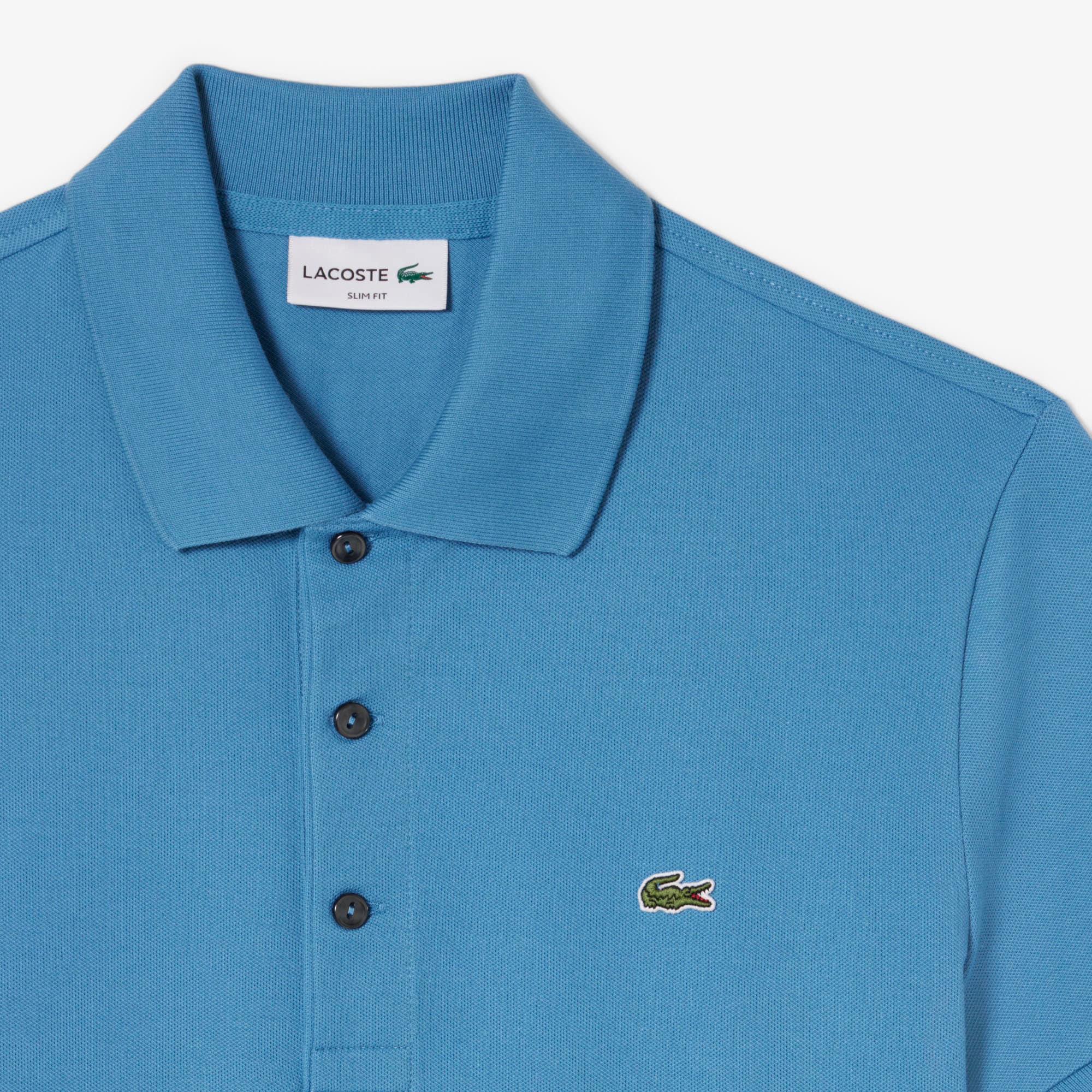 Slim Fit Stretch Piqu&eacute; Polo image number 4
