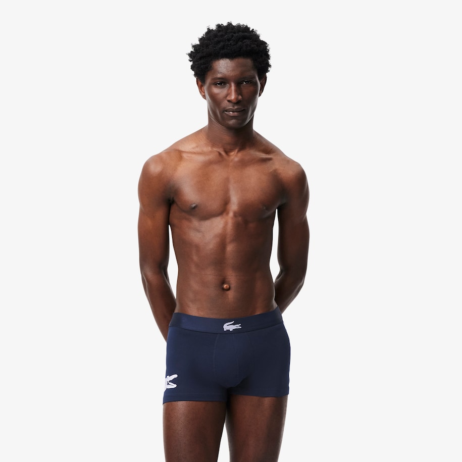 3-Pack Stretch Cotton Trunks image number 0