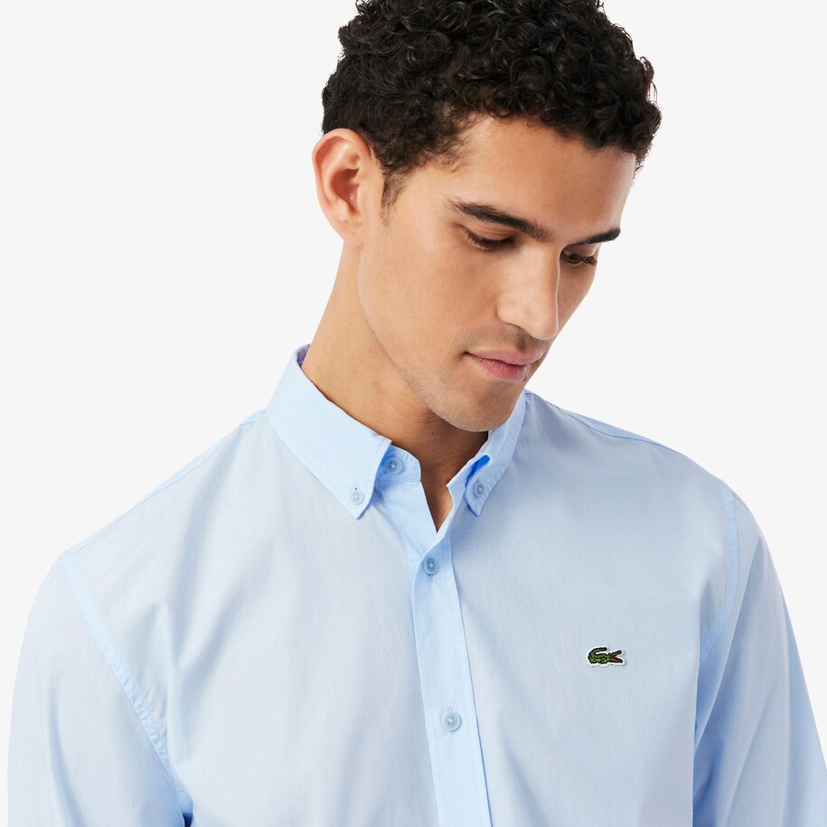 Kemeja Poplin Pria Regular Fit Stretch image number 1