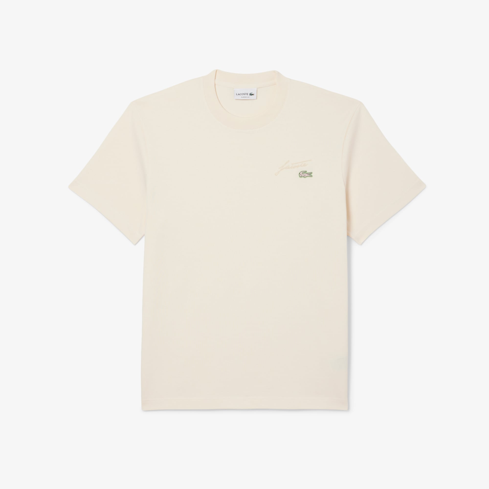 Heavy Jersey Embroidered Signature T-shirt image number 3