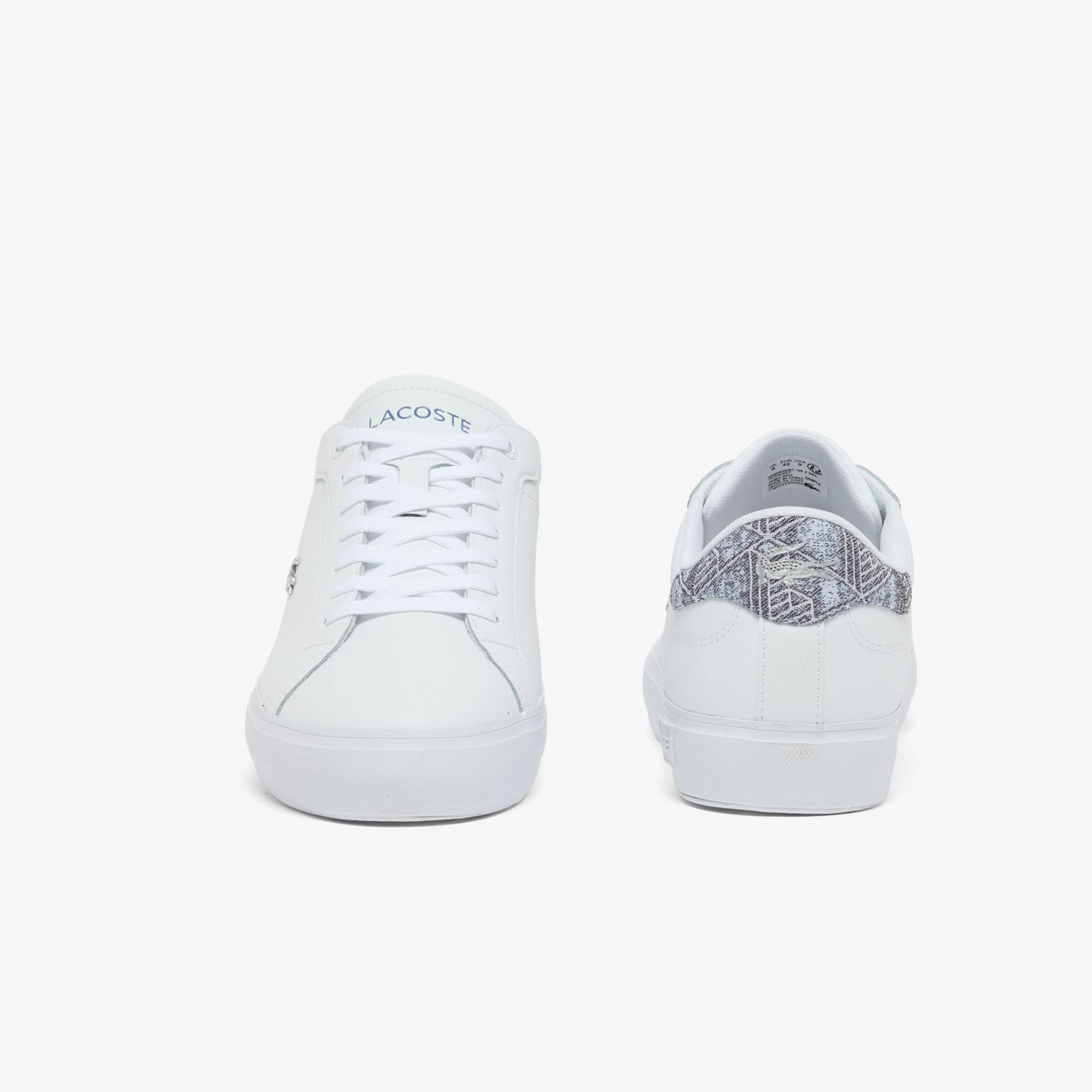 Sepatu Sneakers Powercourt Kulit Pria image number 4