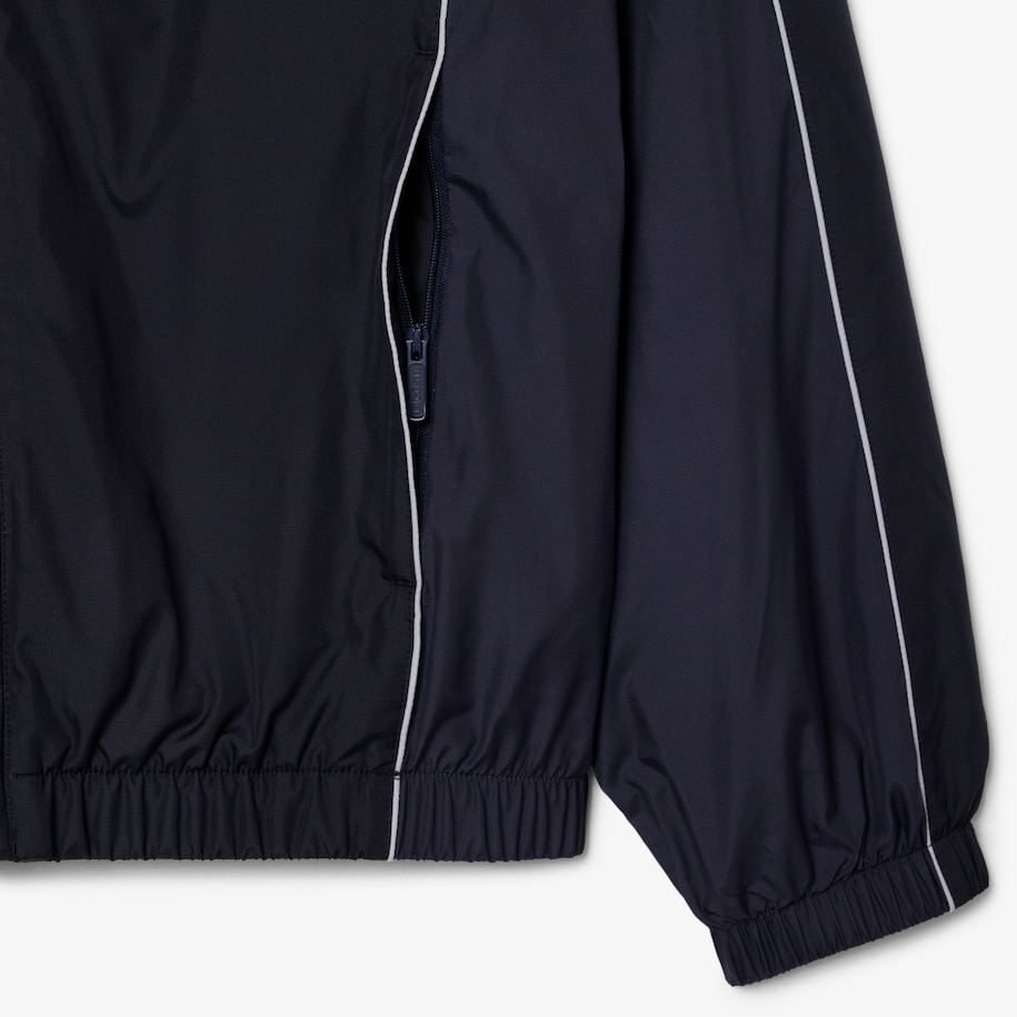 Jaket Track Colour-Block Water-Repellent image number 5