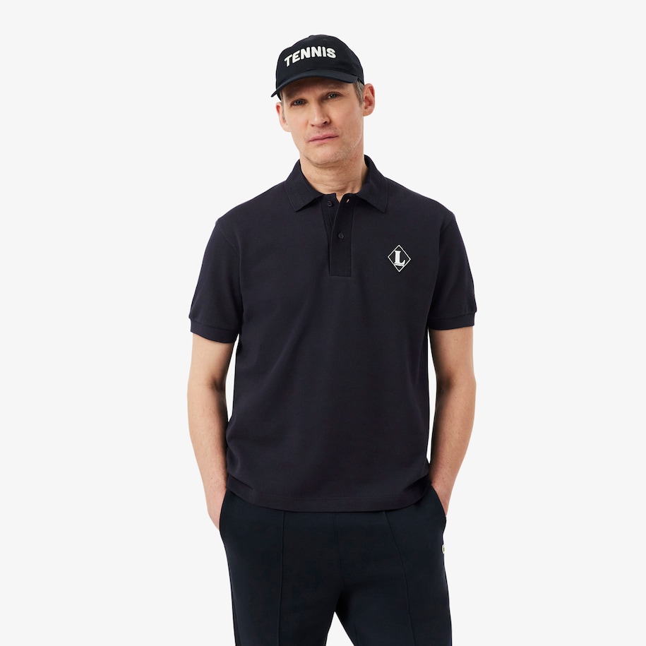 Kaos Polo Classic Fit Badge French Made image number 0