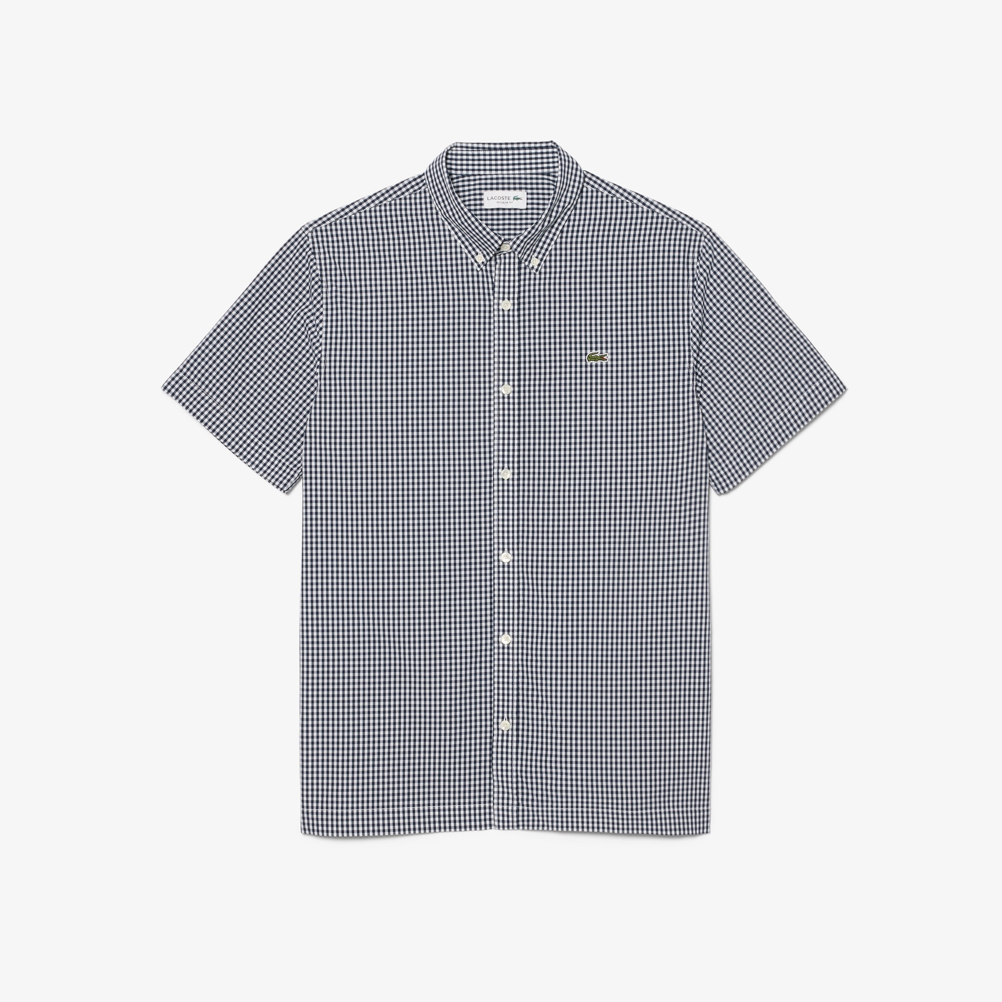 Kemeja Pria Regular Fit Plaid Lengan Pendek image number 3
