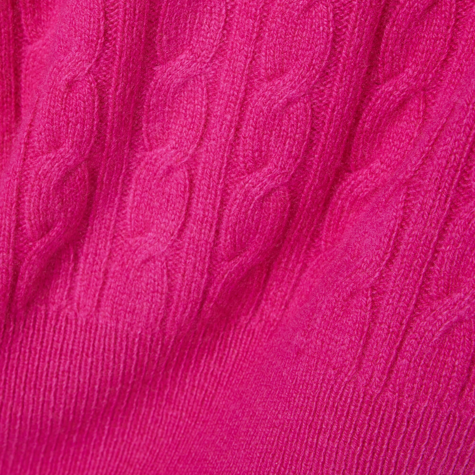 Kardigan Cashmere Rajut Cable Runway image number 6