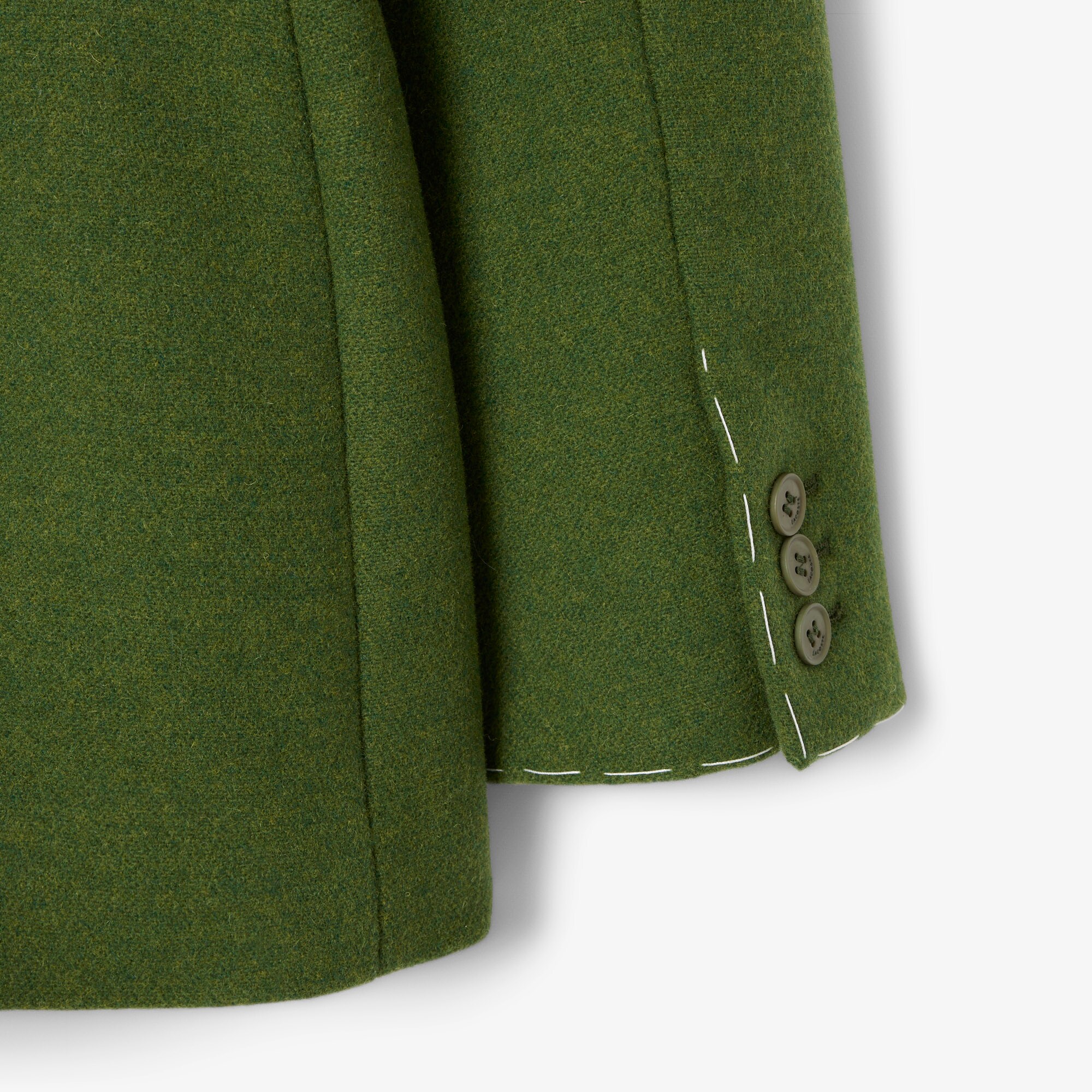 Blazer Wol Slub Double Breasted Runway image number 8