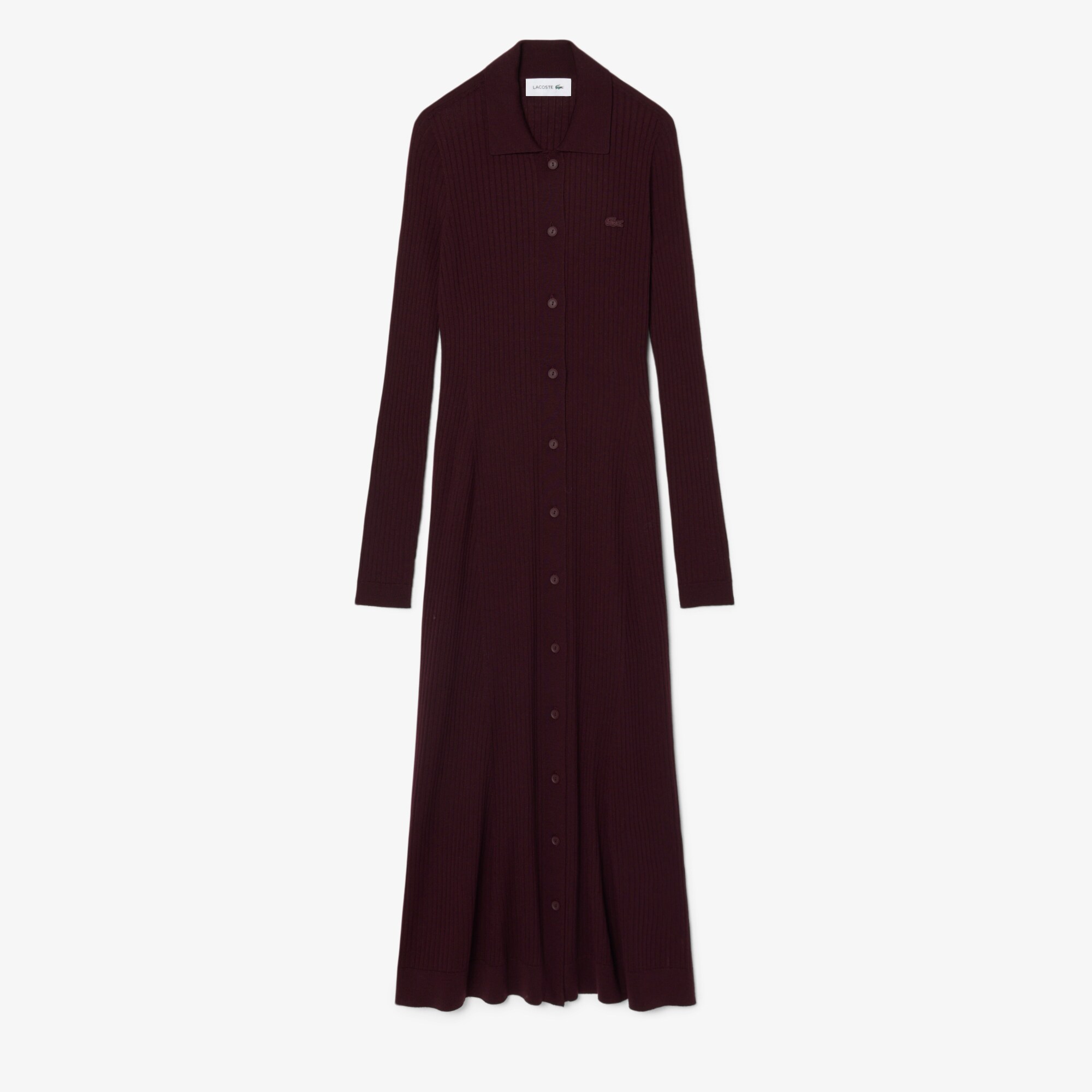 Dress 3D Knit Merino Wol Kerah Polo image number 3