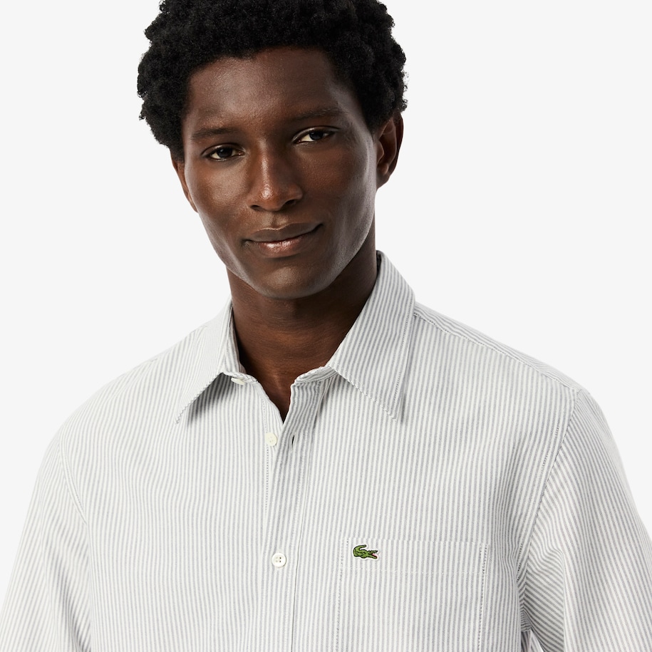 Regular Fit Striped Oxford Shirt image number 1