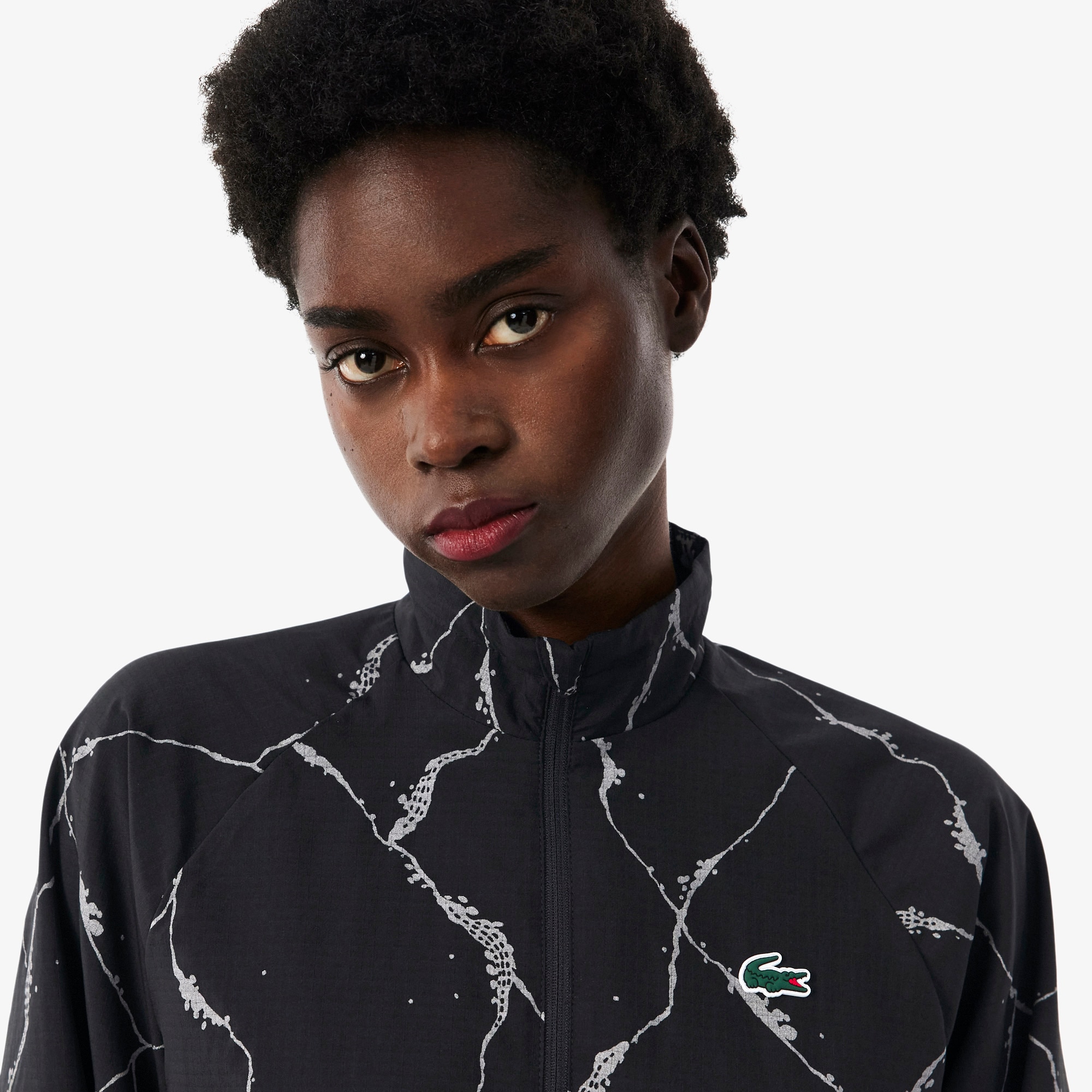 Jaket Tenis Reflective Crocodile Print image number 1