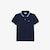 Stripe Collar Petit Piqu&eacute; Polo Shirt image number 3