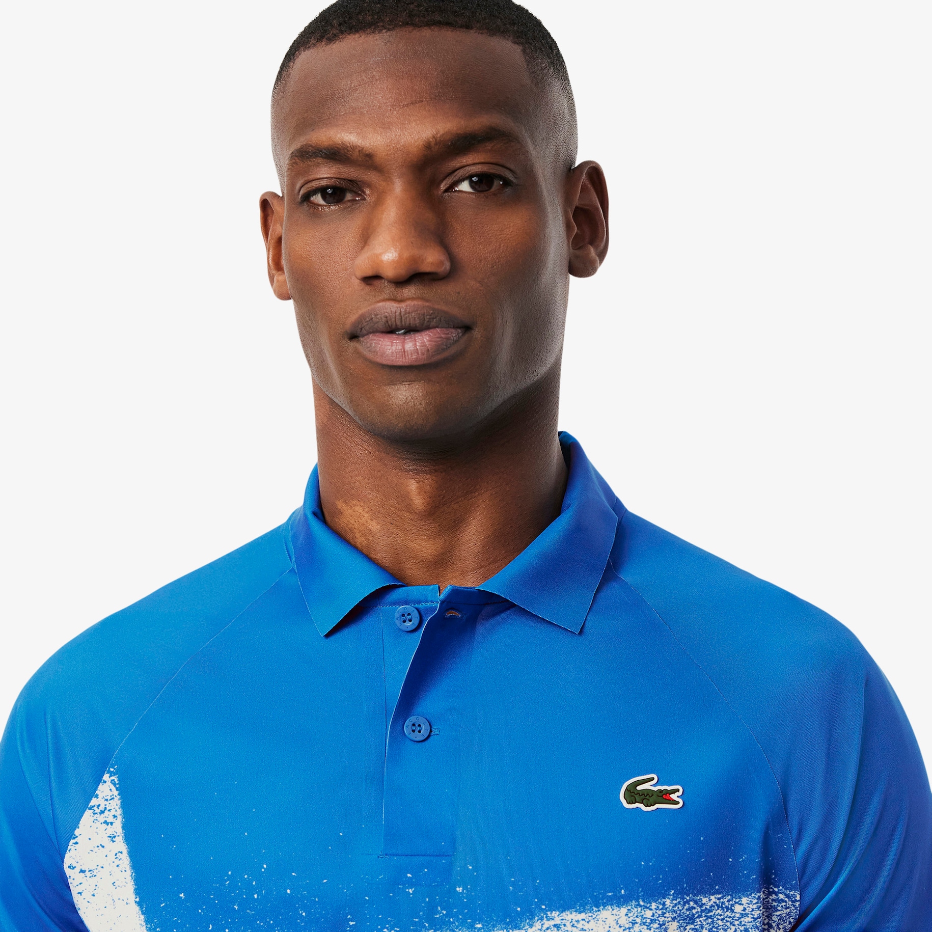 Kaos Polo Lacoste Tennis x Novak Djokovic On Court image number 1