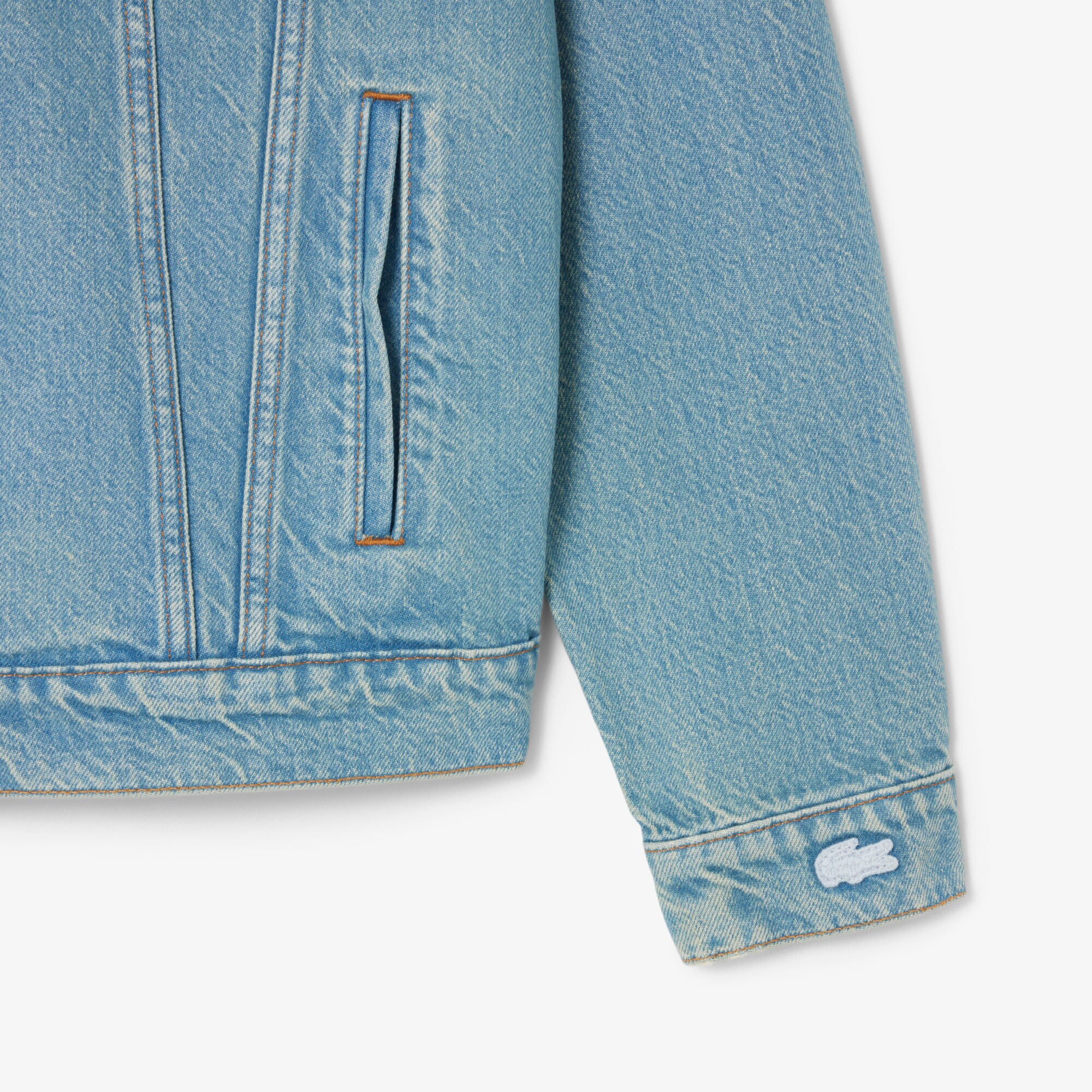Crocodile Denim Jacket image number 6