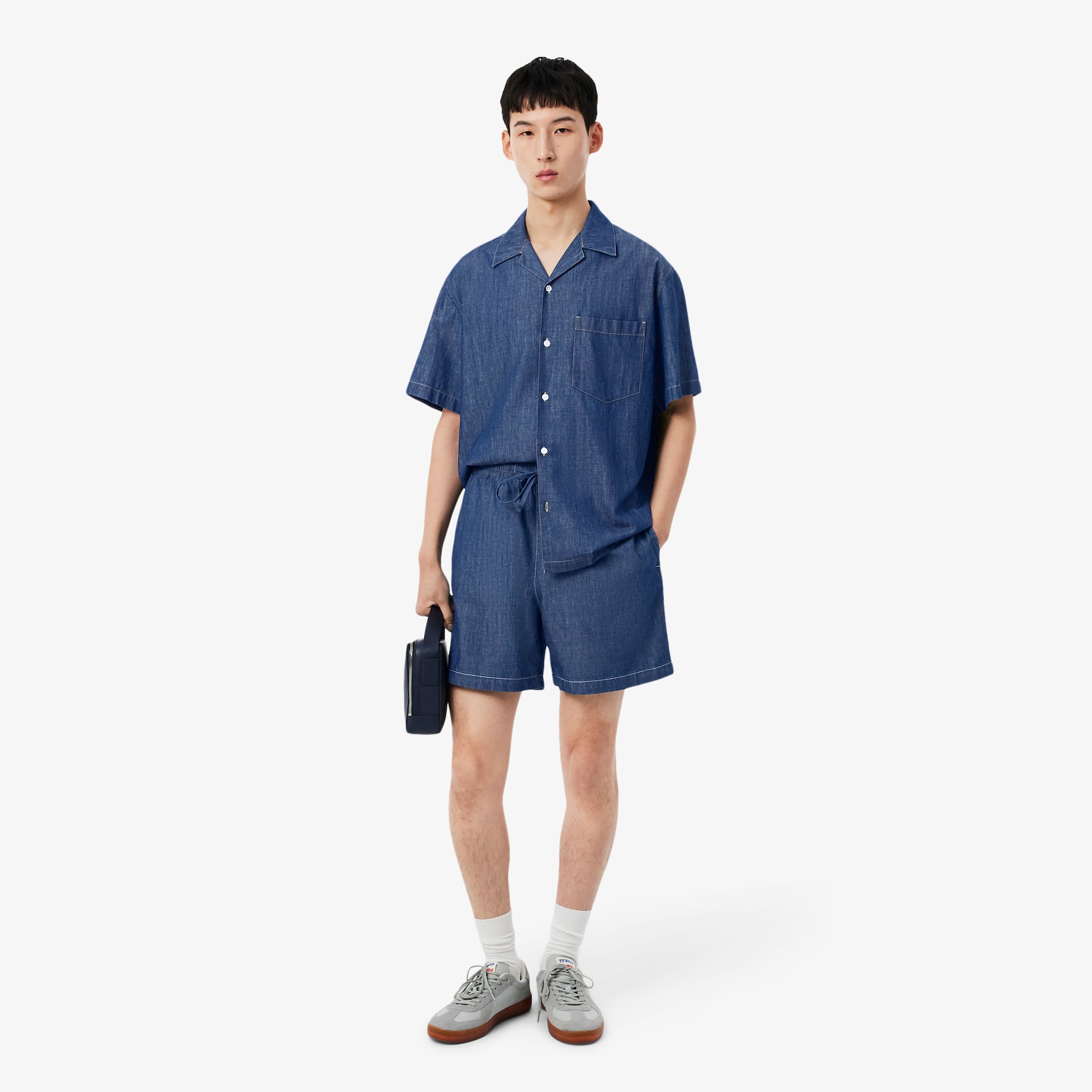 Celana Pendek Denim Relaxed Fit image number 0