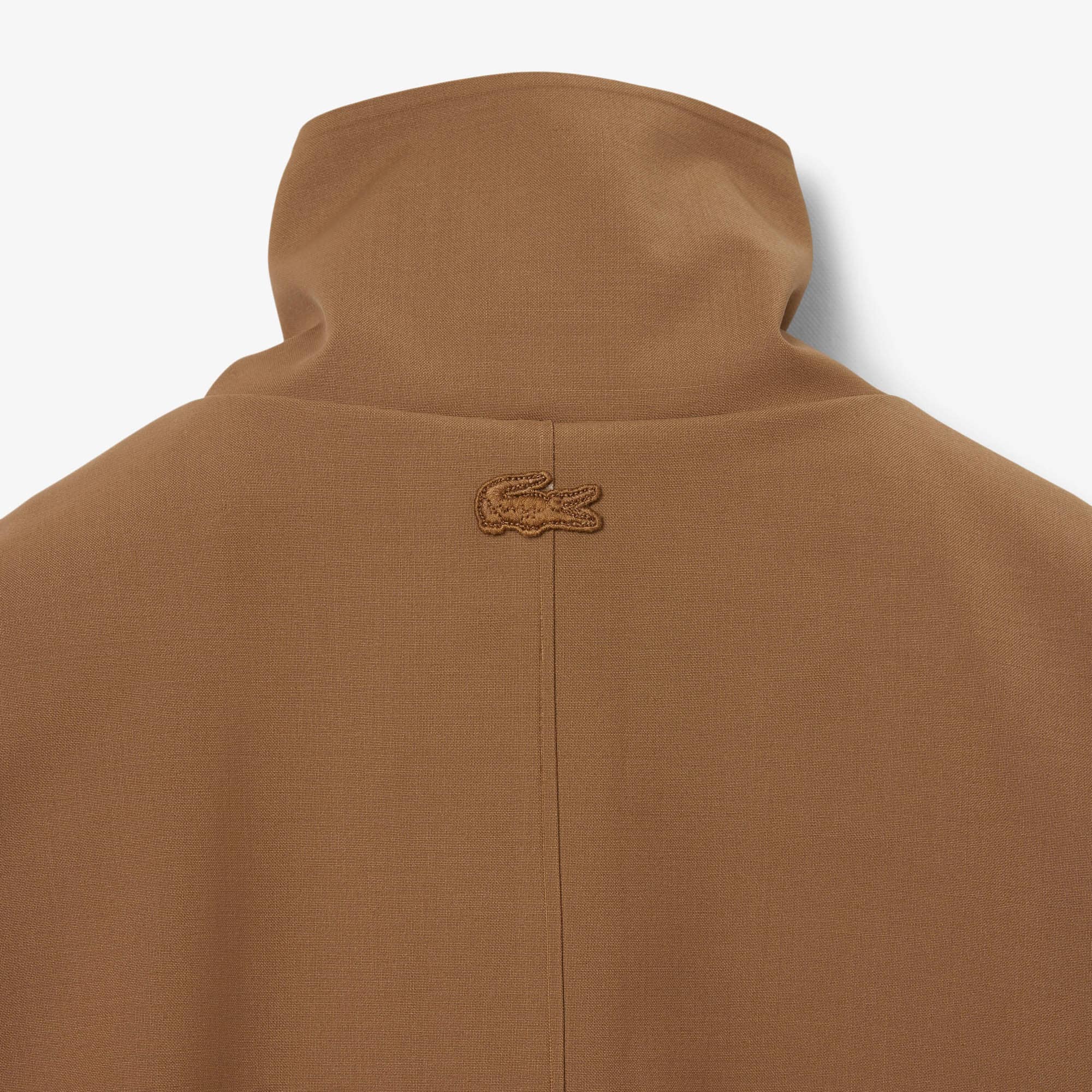 Jaket Track Campuran Wol Runway image number 9