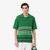 Sweater Kerah Polo Garis Renda Runway image number 0