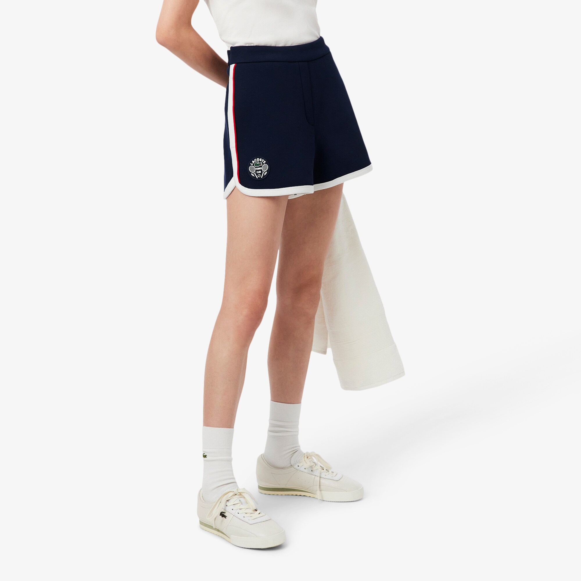 Tennis Heritage Stretch Piqu&eacute; Shorts image number 1