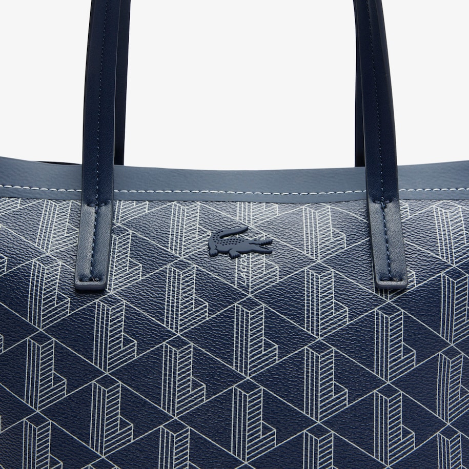 Tas Tote Zely Kecil Grained Dengan Pouch image number 4