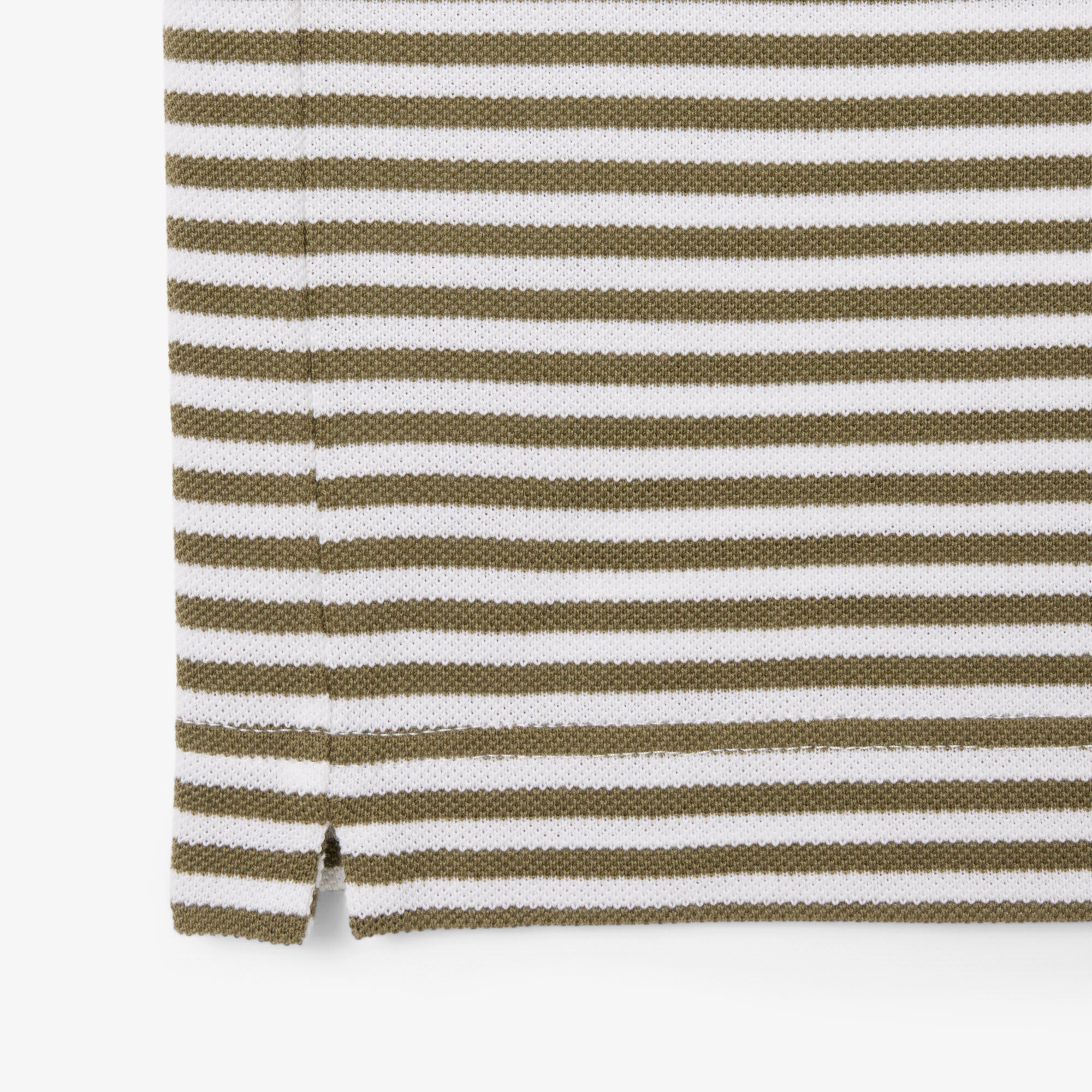 Classic Fit L.12.12 Striped Petit Piqu&eacute; Polo Shirt image number 5