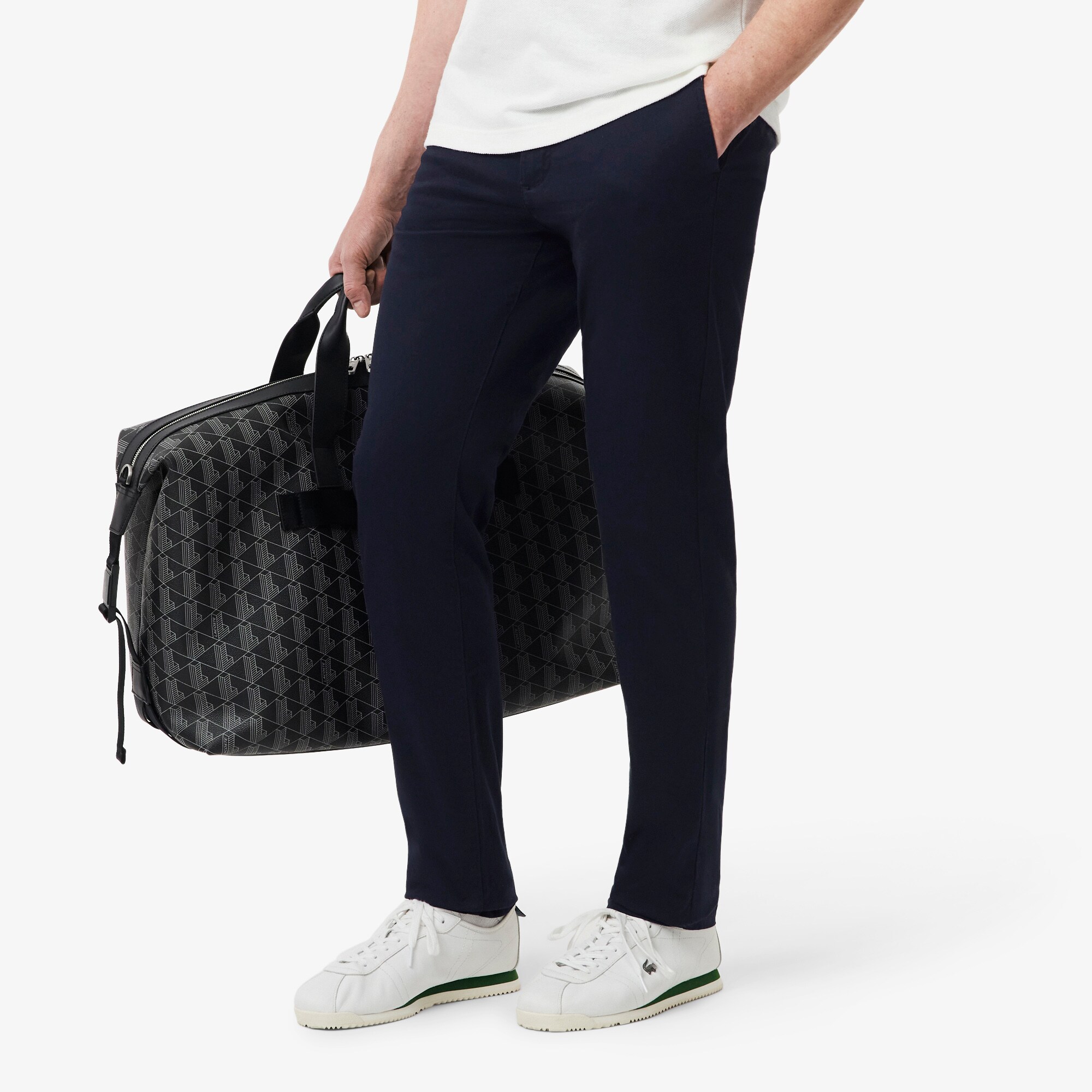 Celana Chino Pria Slim Fit Stretch Twill image number 1