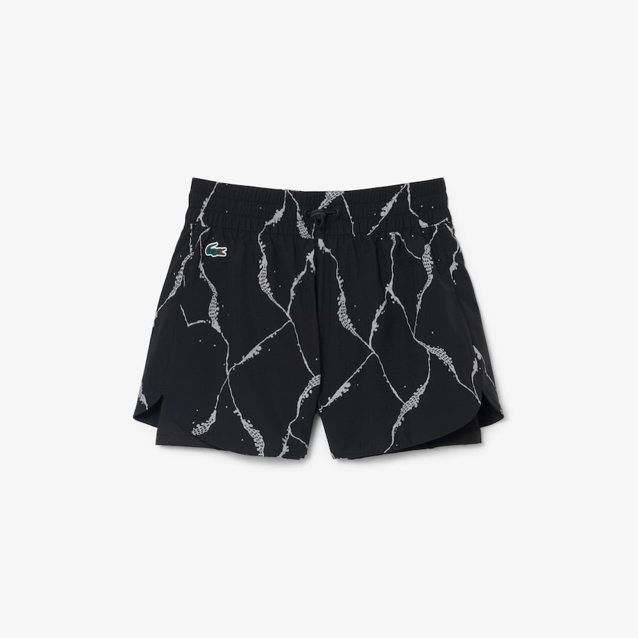 Celana Pendek Tenis Berlapis Reflective Print image number 3