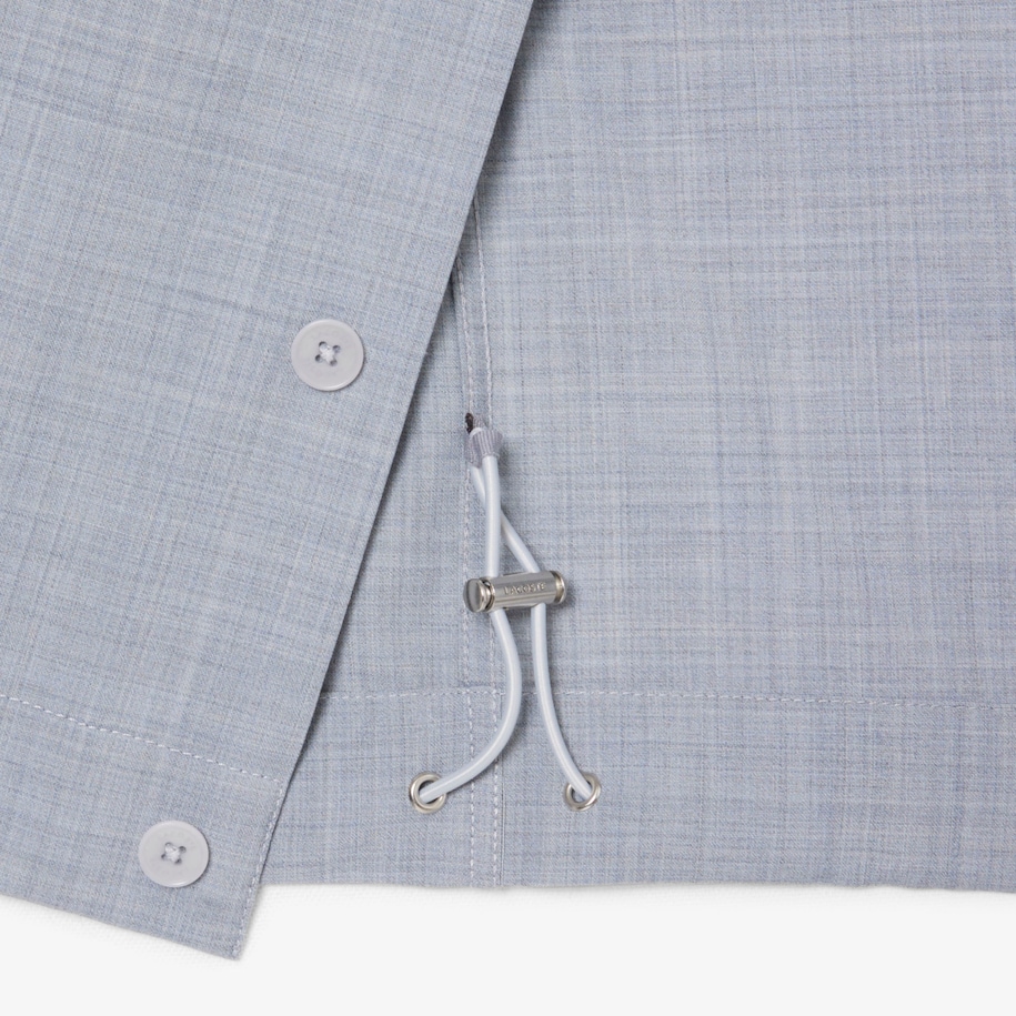 Kemeja Overshirt Blend Oversized Wool image number 7