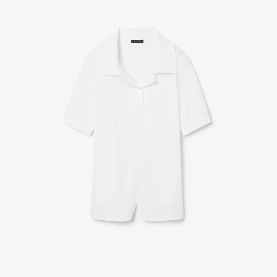 Playsuit Poplin Kerah Polo Runway image number 3