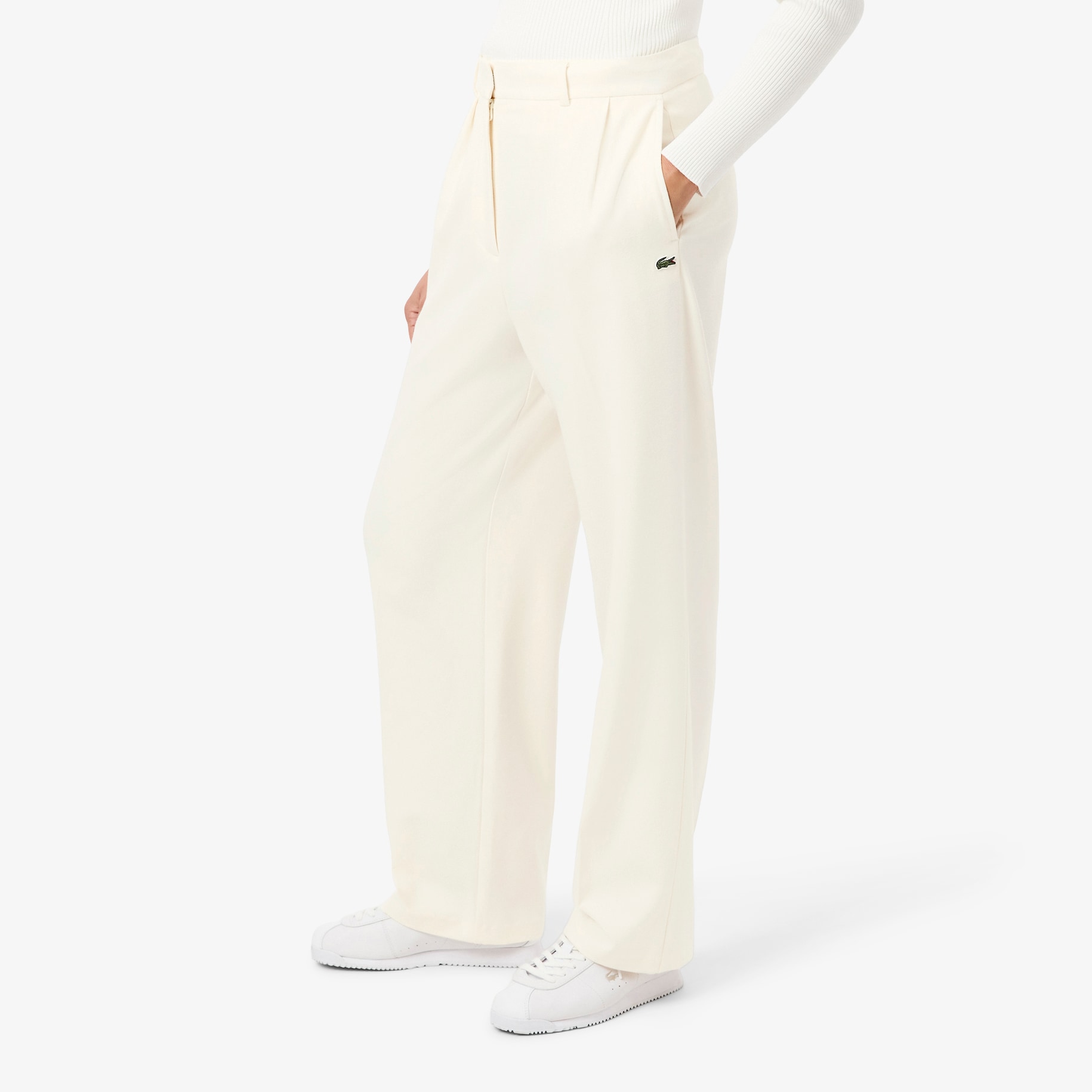 Celana Flanel Lipit Oversized image number 1