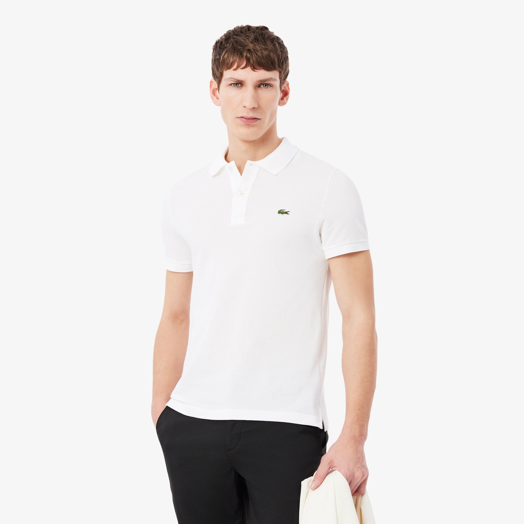 Slim Fit L.12.12 Piqu&eacute; Polo Shirt image number 0