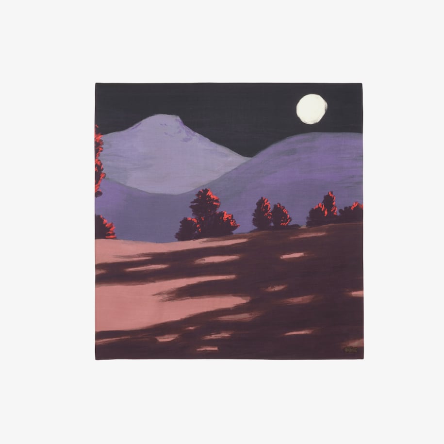 Landscape Print Scarf image number 0