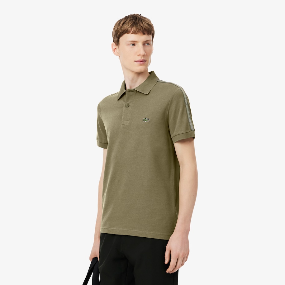 Kaos Polo Pria Logo Stripe Regular Fit image number 0