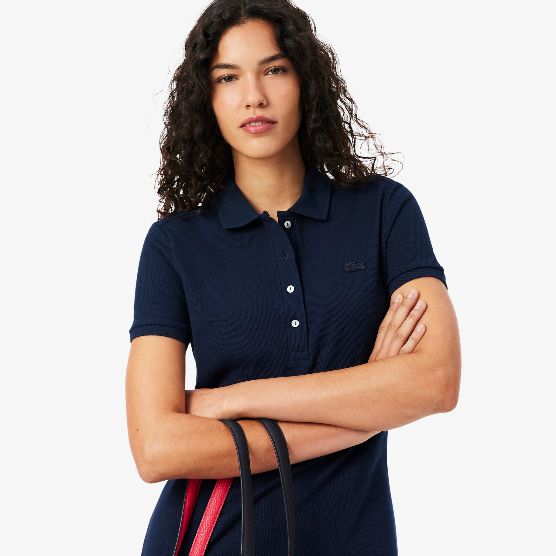 Dress Polo Piqu&eacute; Mini Stretch Slim Fit image number 1