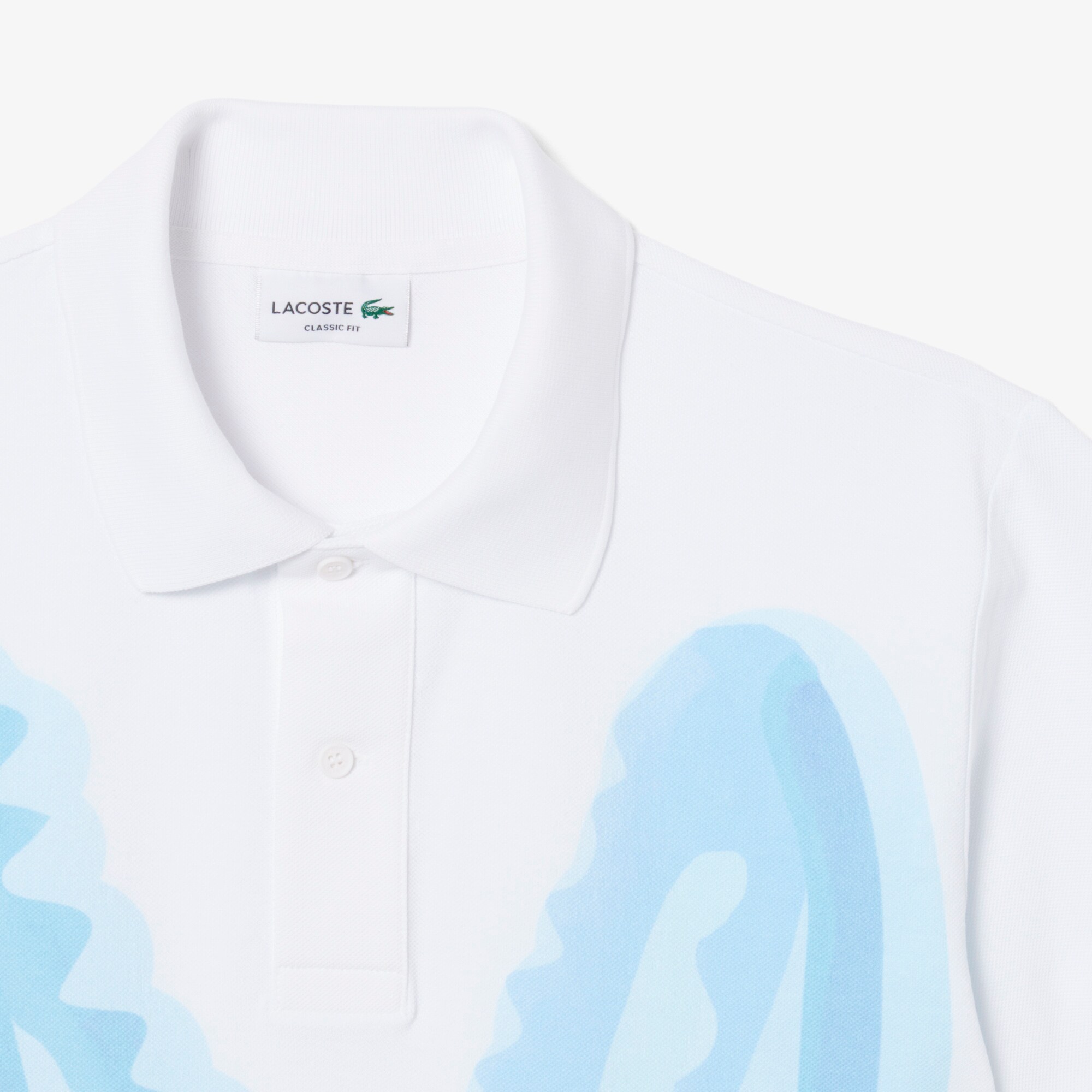 Kaos Polo Printed Piqu&eacute; Classic Fit image number 4