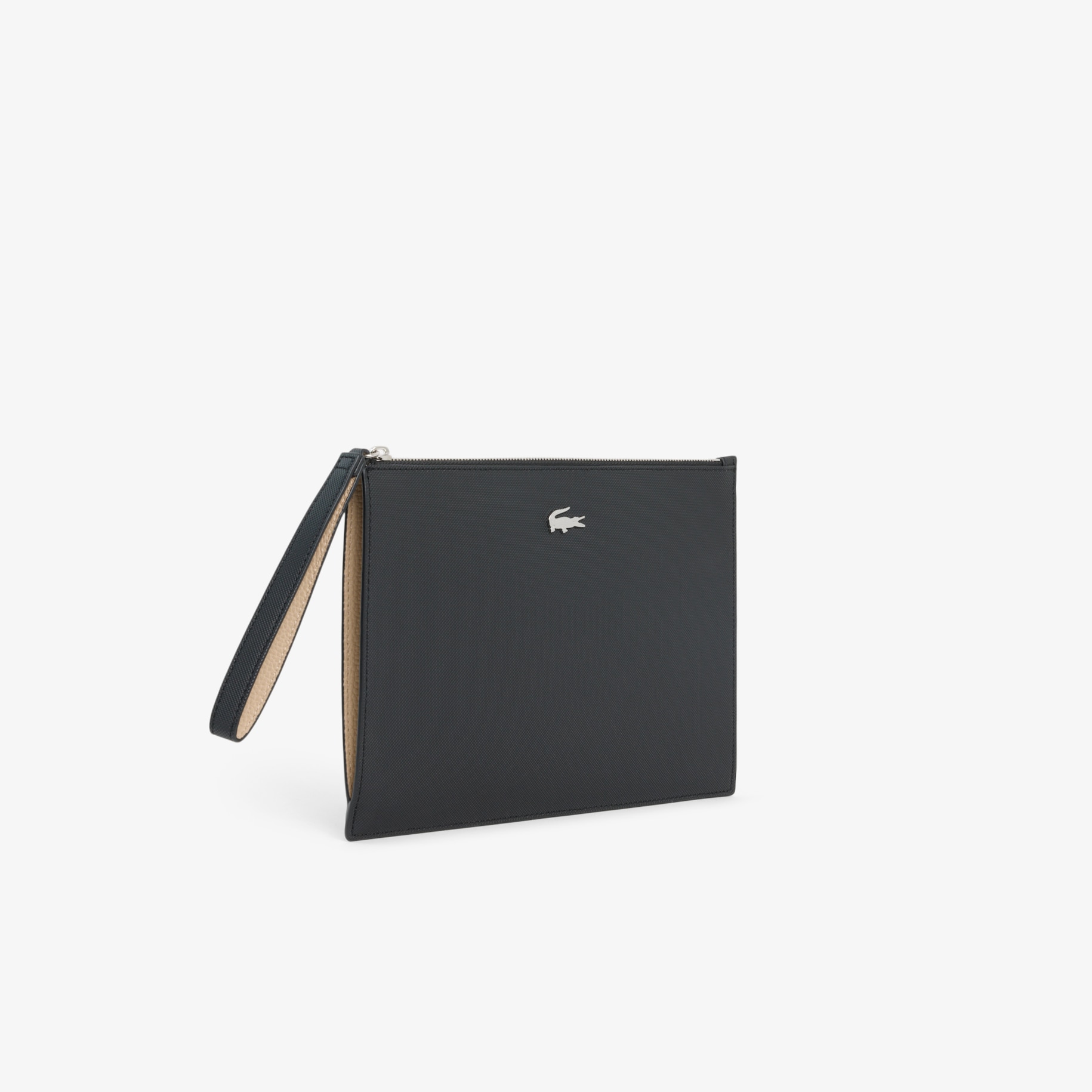 Anna Coated Piqu&eacute; Canvas Pouch image number 3