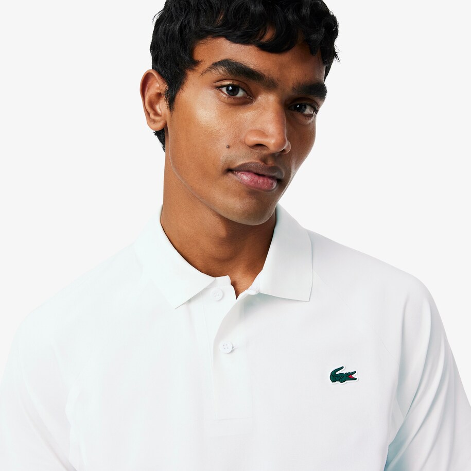 Kaos Polo Lacoste Tenis x Novak Djokovic On Court image number 1