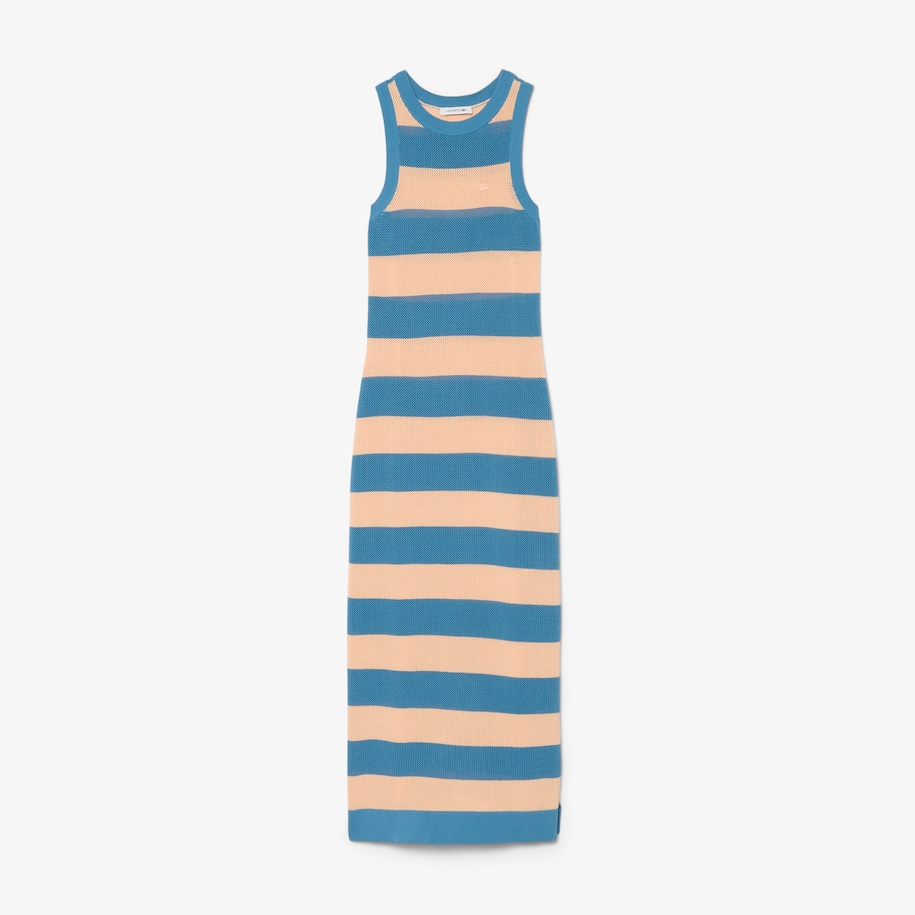 Dress Striped Katun image number 3