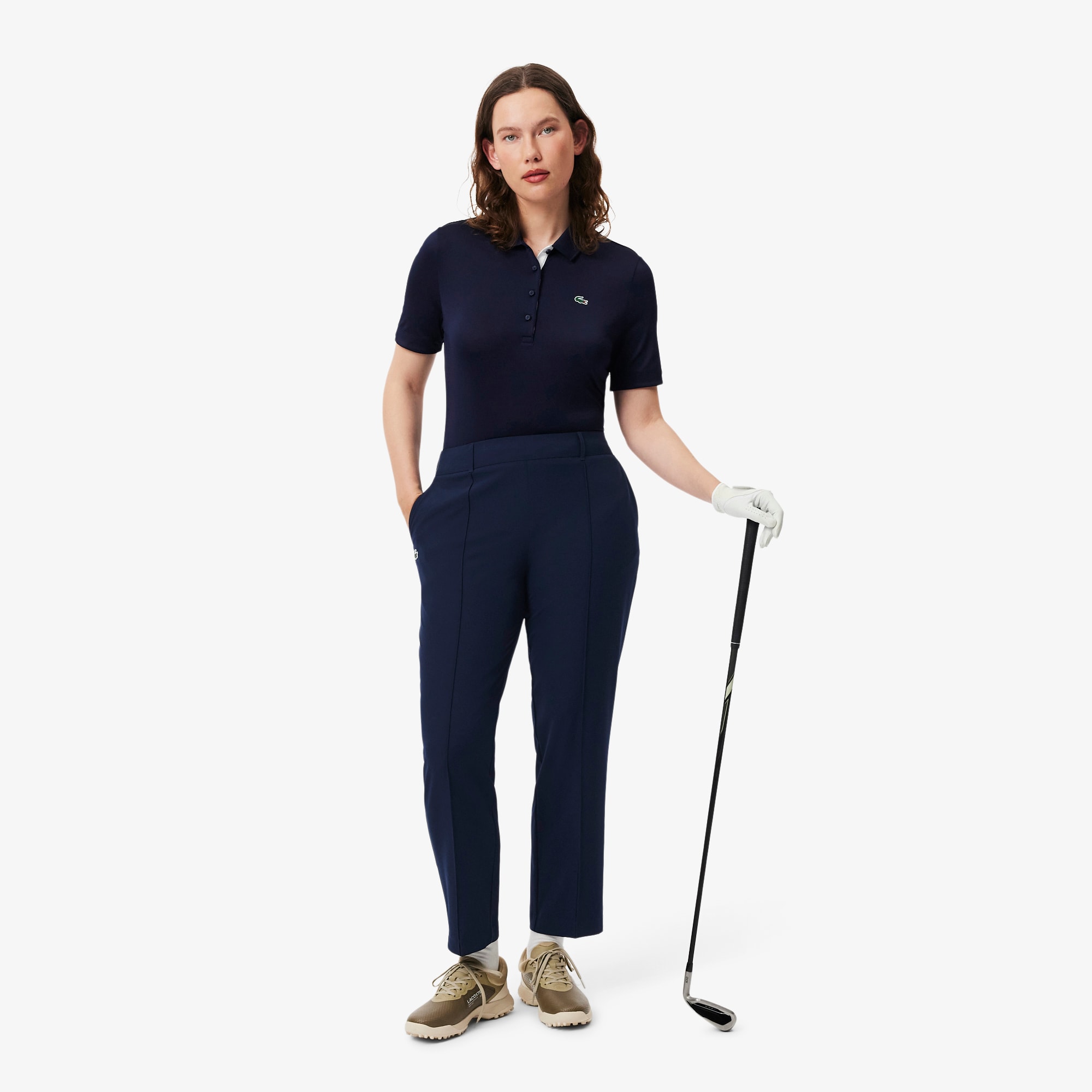 Slim Fit UV Protect Stretch Golf Pants image number 7