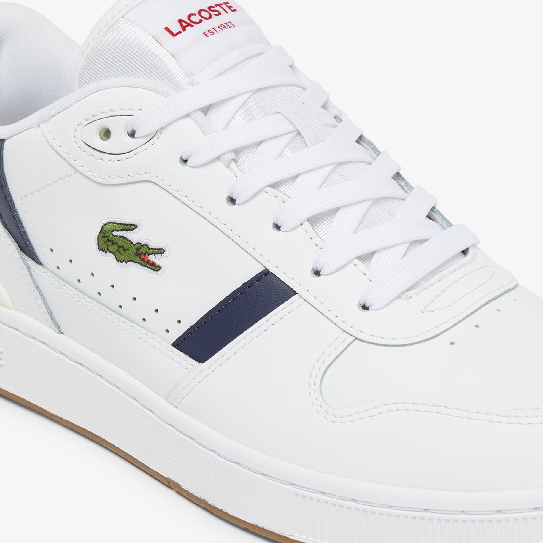 Sepatu Sneakers Kulit T-Clip Pria image number 5