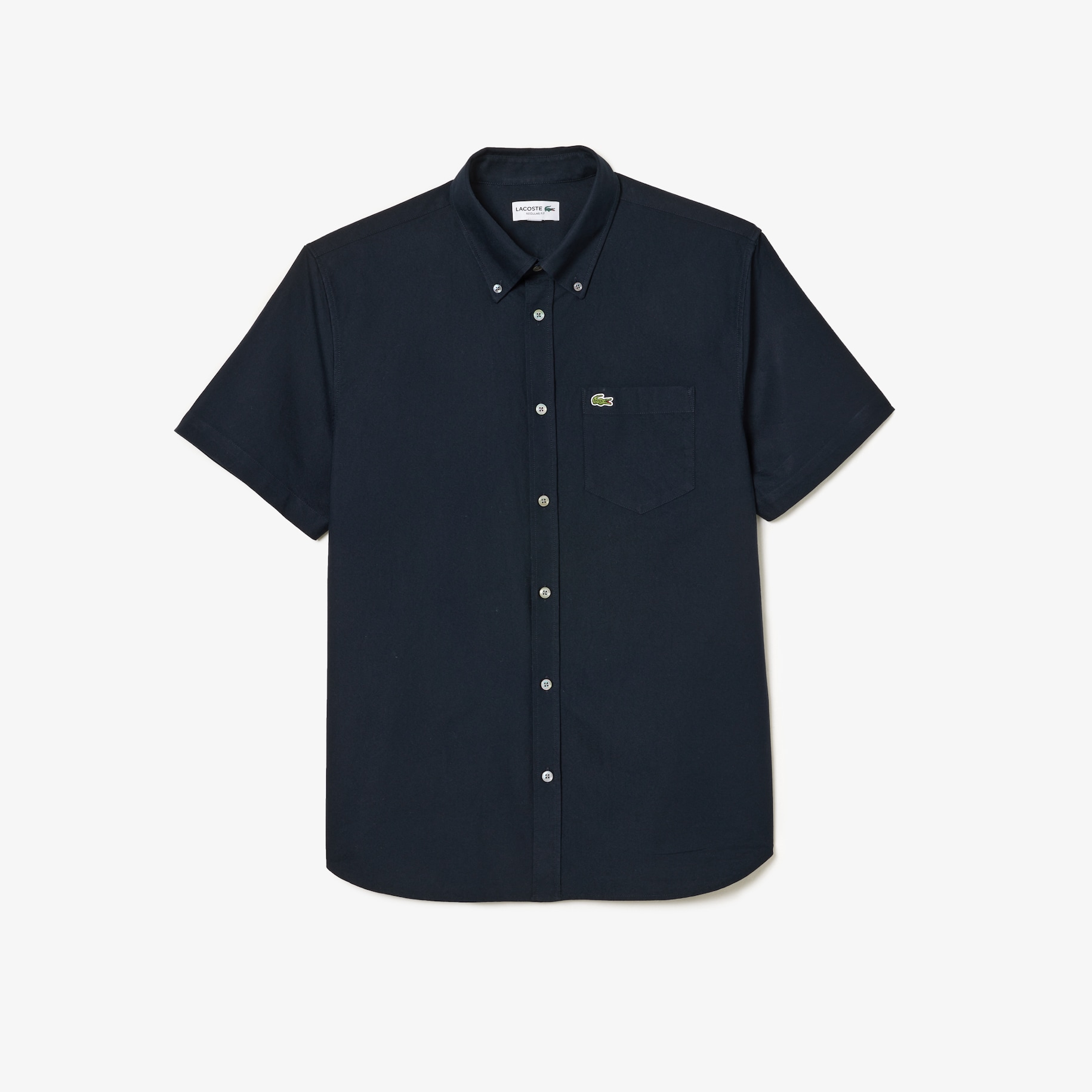 Regular Fit Short Sleeved Oxford Shirt image number 3